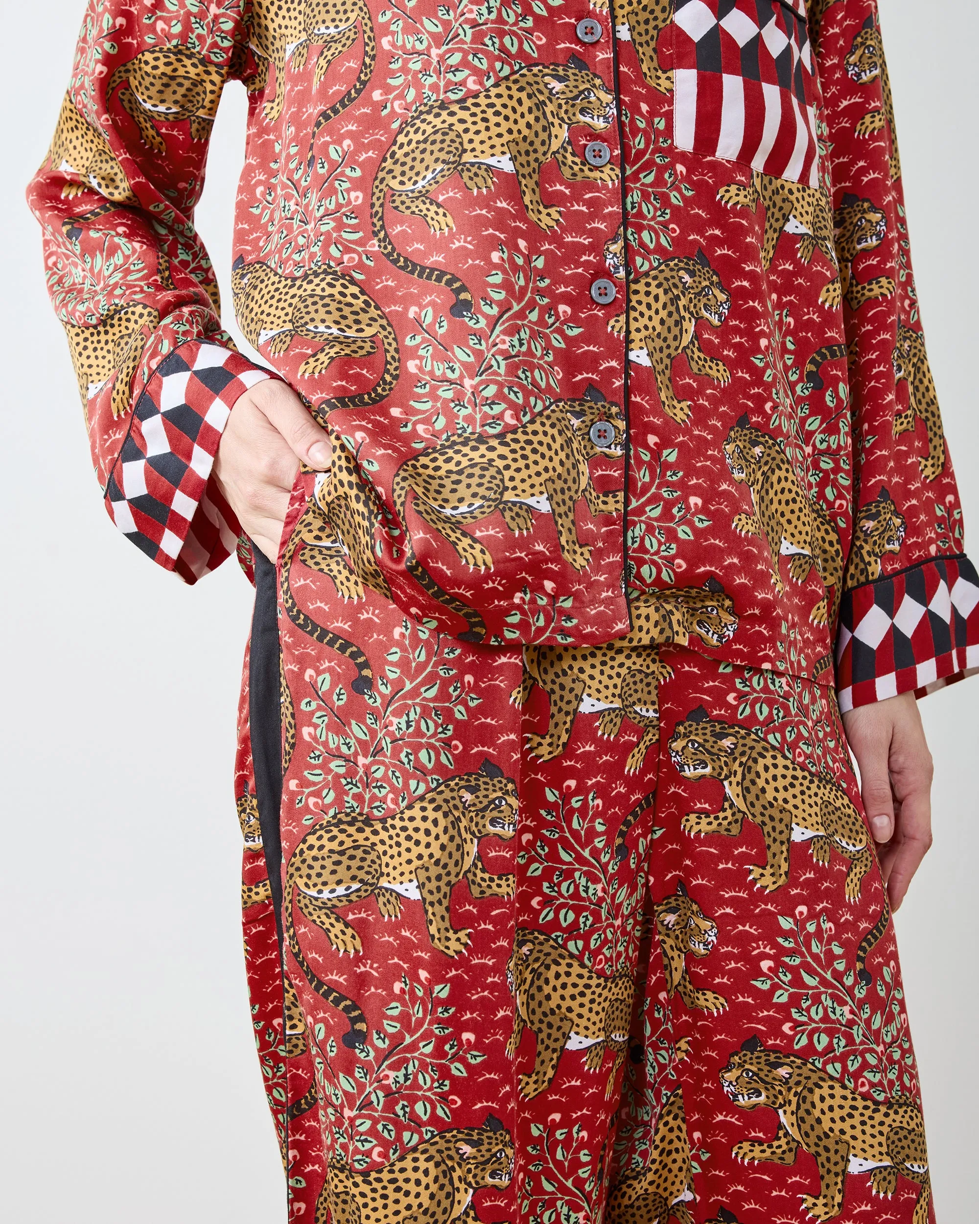 Bagheera - Tall Eco Satin Rittenhouse Set - Scarlet sold by Printfresh product image thumbnail 3