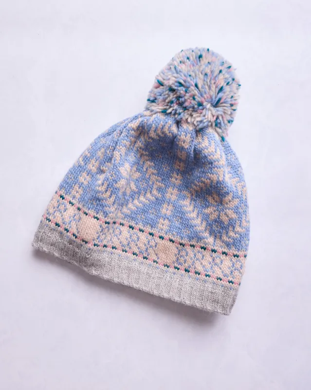 Light Blue - Novelty Nordic Hat sold by Printfresh