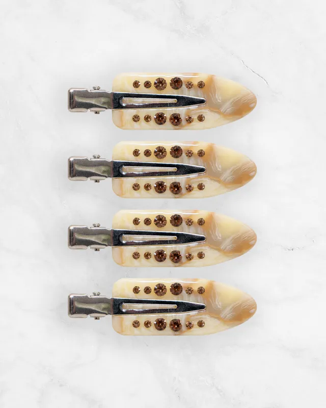 Vanilla Bean - Emi Jay Popstar Clip Set Of 4 - Emi Jay made by Printfresh