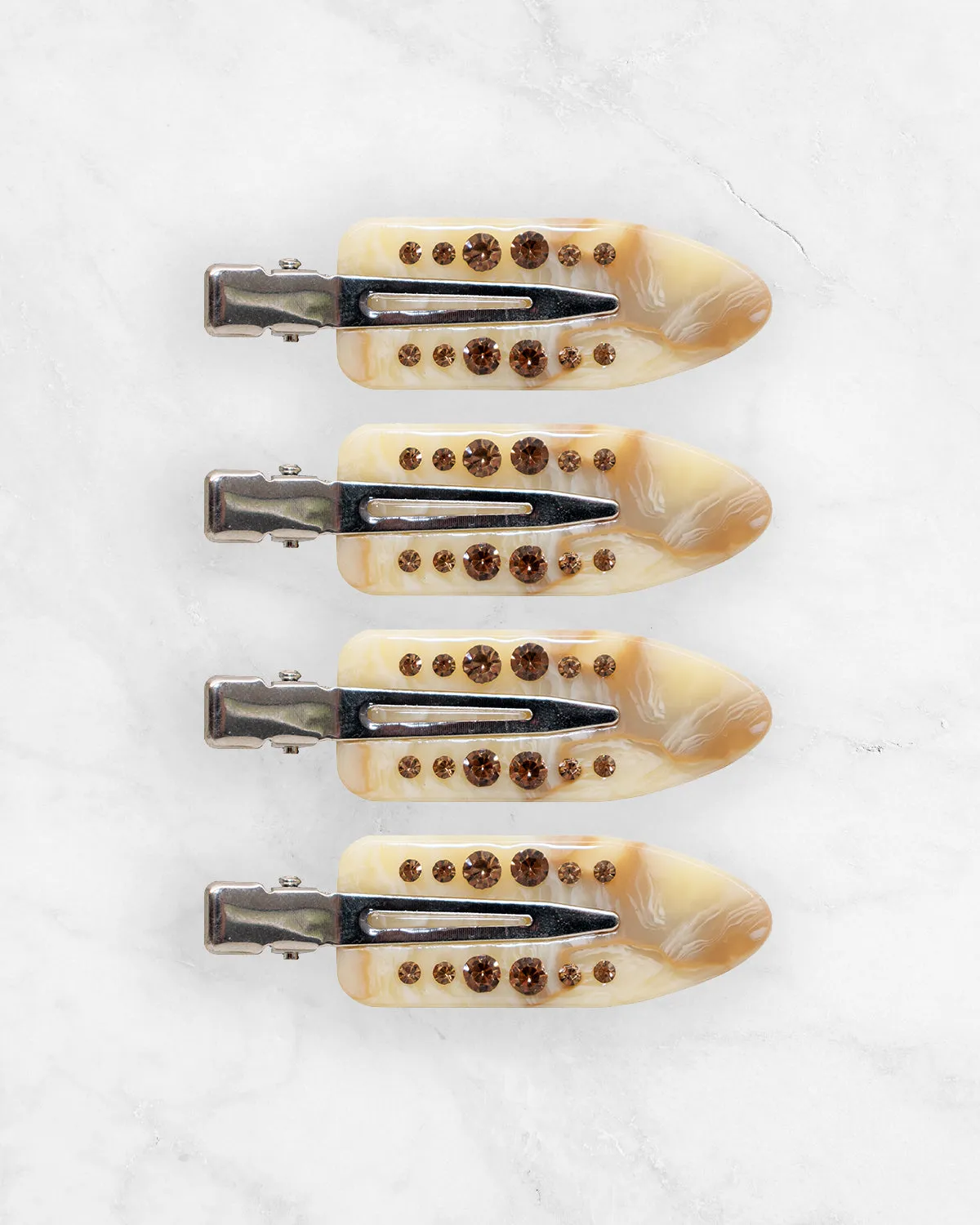 Vanilla Bean - Emi Jay Popstar Clip Set Of 4 - Emi Jay sold by Printfresh