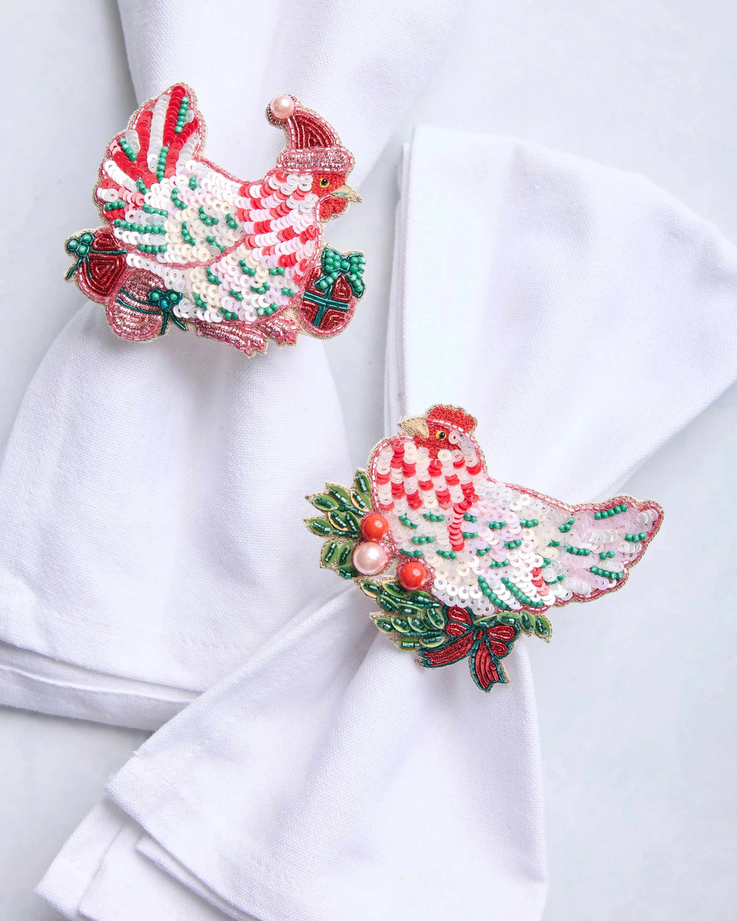 Holiday Hens - Tablescape Bundle - Sage sold by Printfresh product image thumbnail 3