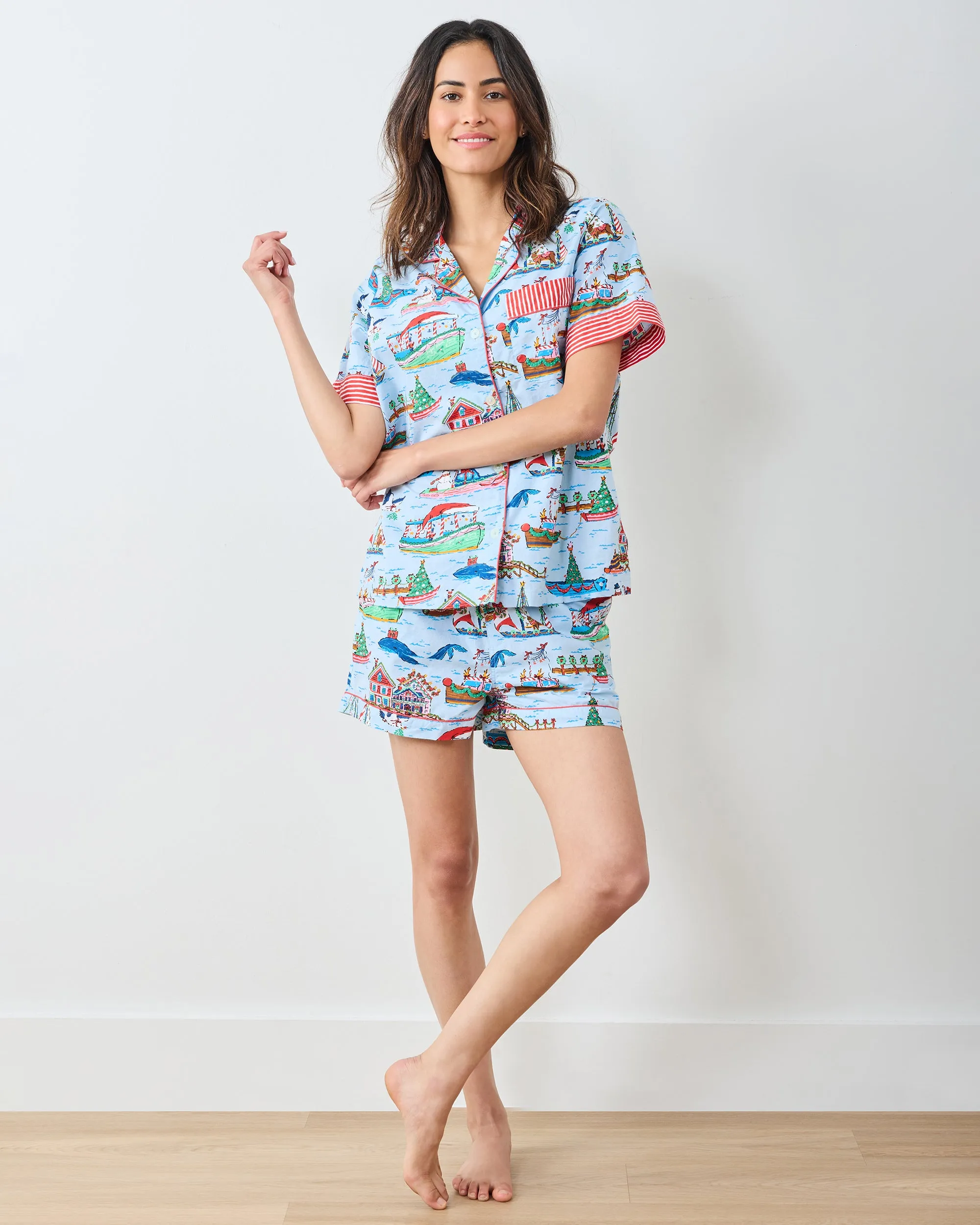 Coastal Capsule - Short PJ Set Bundle - Multi sold by Printfresh product image thumbnail 4