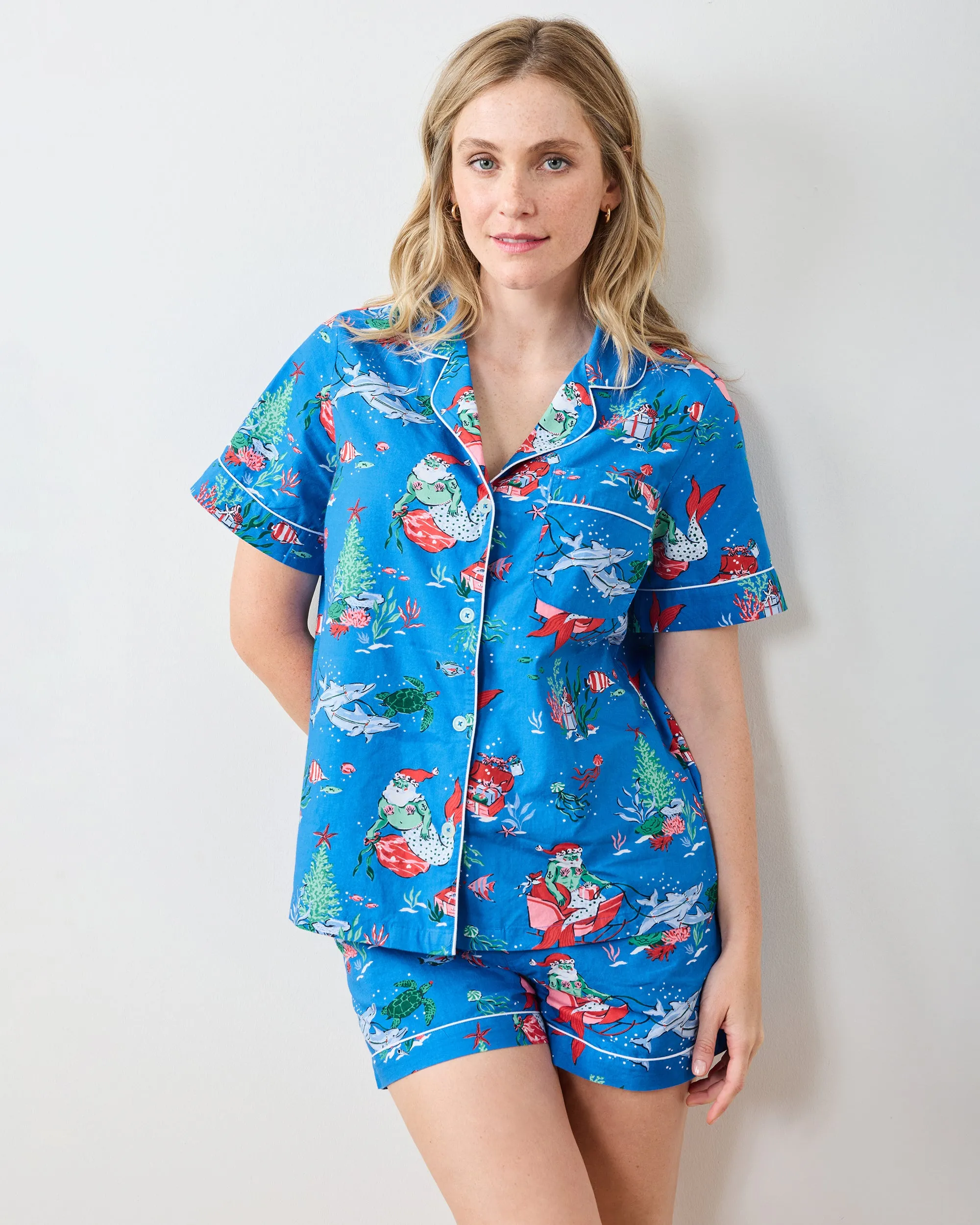 Coastal Capsule - Short PJ Set Bundle - Multi sold by Printfresh product image thumbnail 3