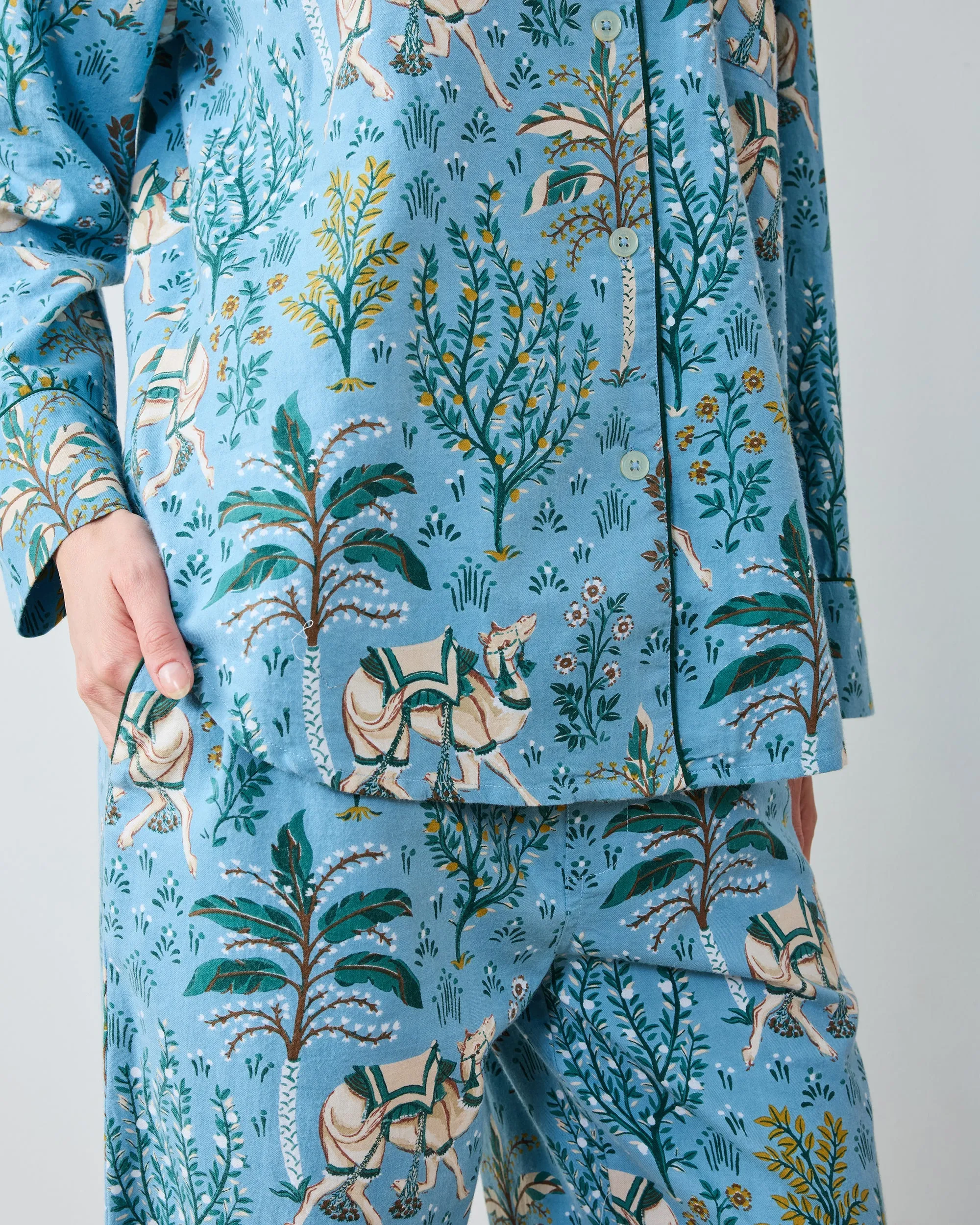 Bagheera & Camel's Courtyard - Lightweight Flannel PJ Set Bundle - Multi sold by Printfresh product image thumbnail 4