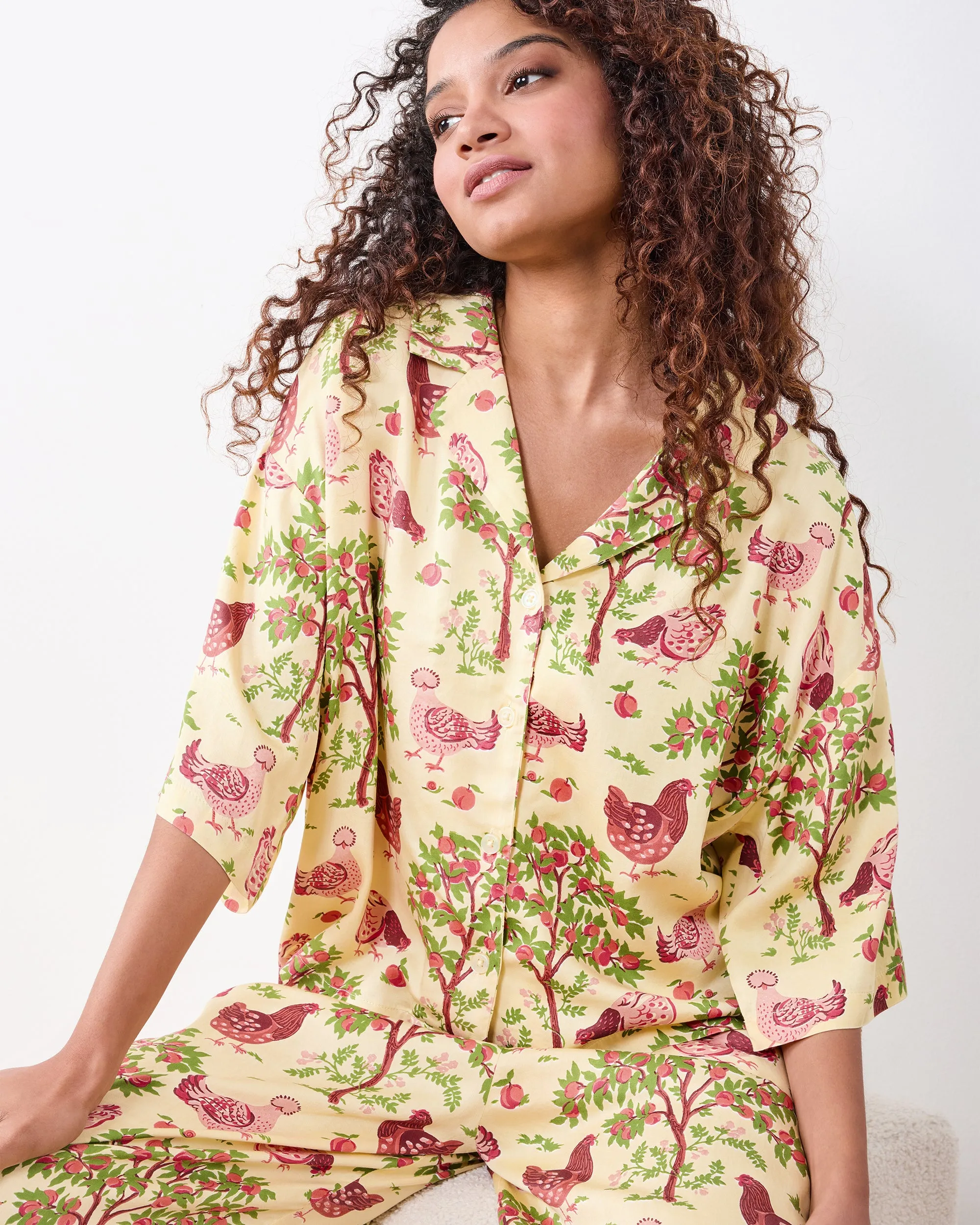 Hen House - Eco Satin Wildest Dream Set - Soft Yellow sold by Printfresh product image thumbnail 5