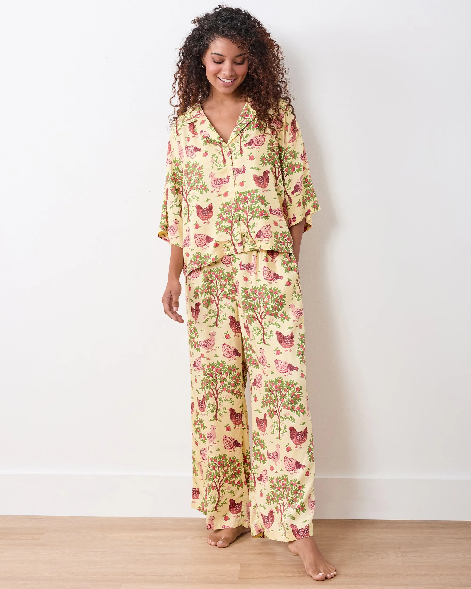Hen House - Eco Satin Wildest Dream Set - Soft Yellow sold by Printfresh product image thumbnail 2