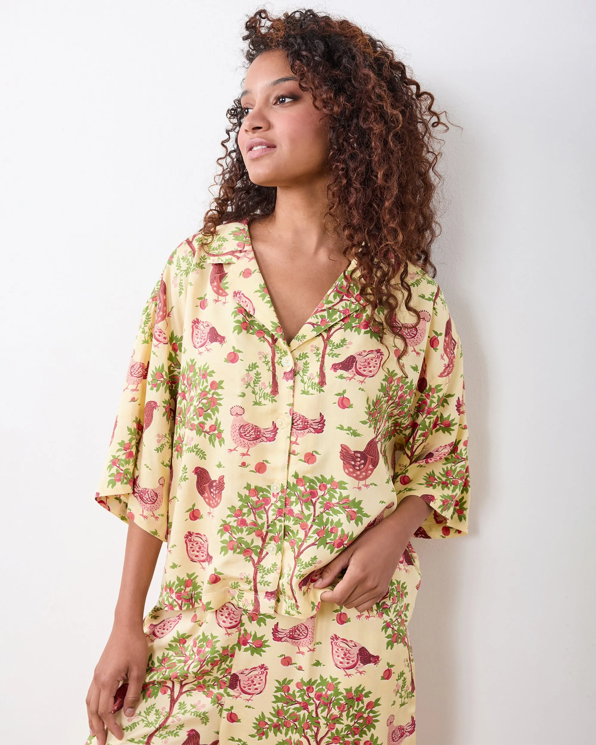 Hen House - Eco Satin Wildest Dream Set - Soft Yellow sold by Printfresh