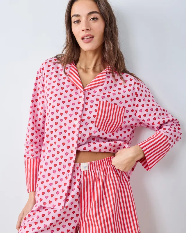 Mini Candy Hearts - Reese Boxer Set - Pink Macaron sold by Printfresh