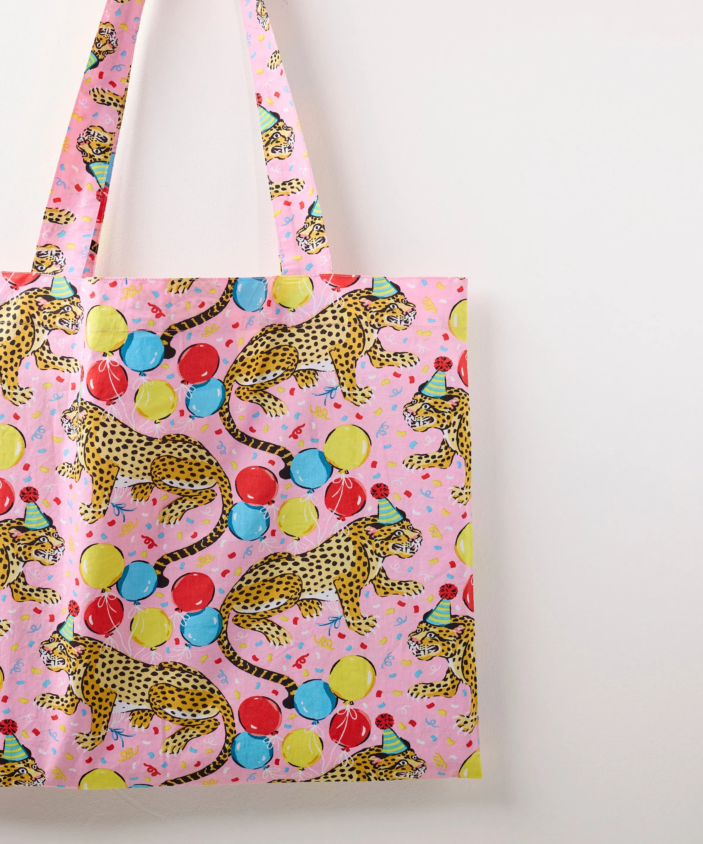 Birthday Bagheera - Go To Tote - Pink Confetti sold by Printfresh product image thumbnail 3