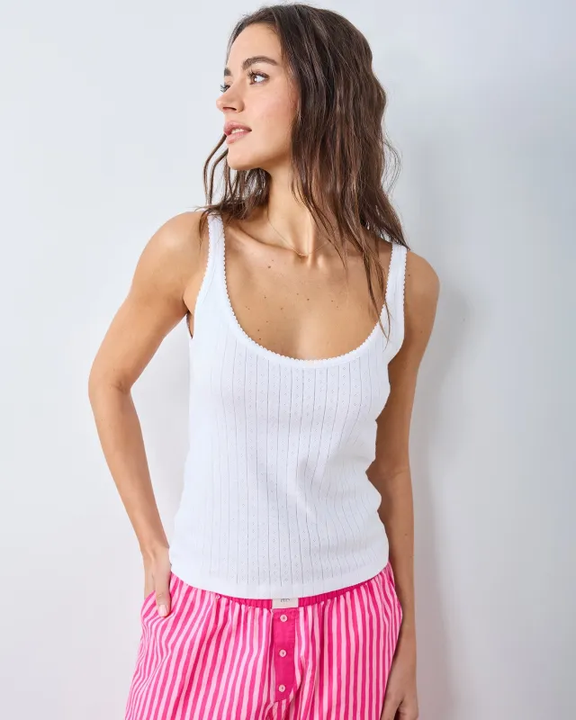 Solid - Esme Tank - Cloud sold by Printfresh