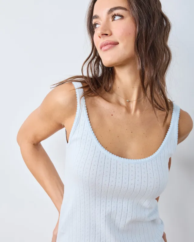 Solid - Esme Tank - Fresh Air made by Printfresh