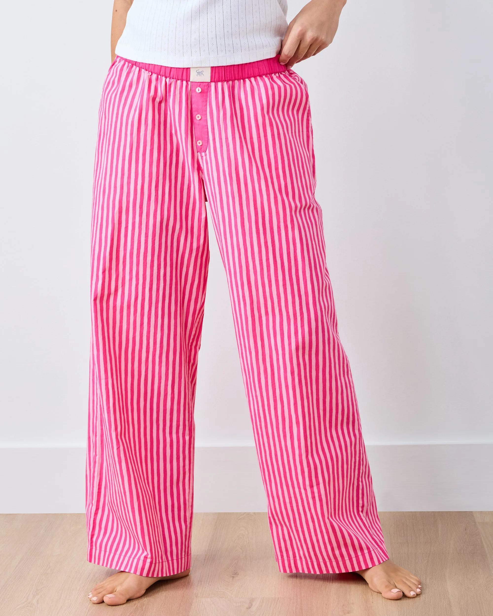 Pink Stripes - Esme Tank & Nola PJ Pants Bundle - Multi sold by Printfresh product image thumbnail 5