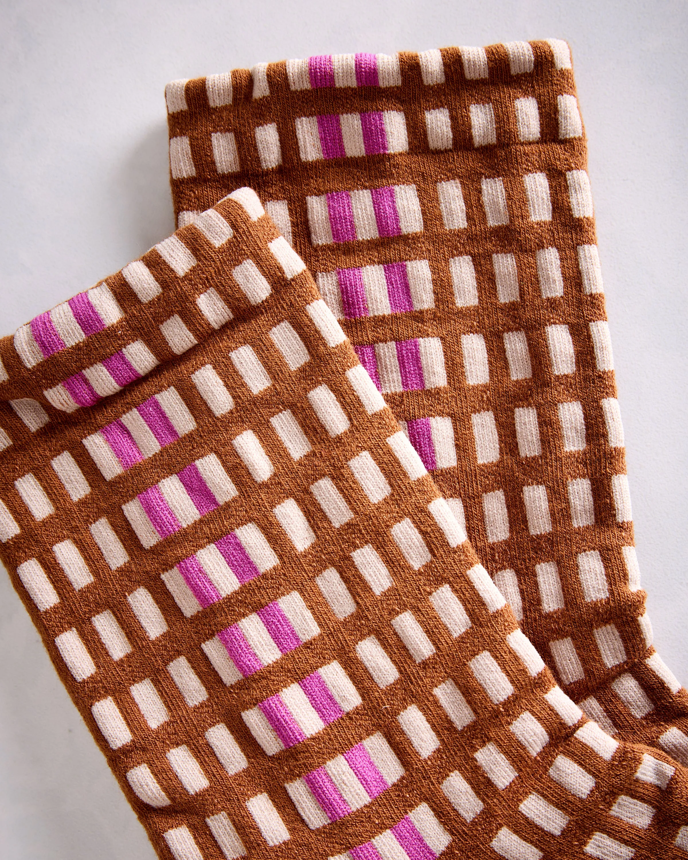 Brown - Skyscraper Stripe Crew - Hansel from Basel sold by Printfresh product image thumbnail 2
