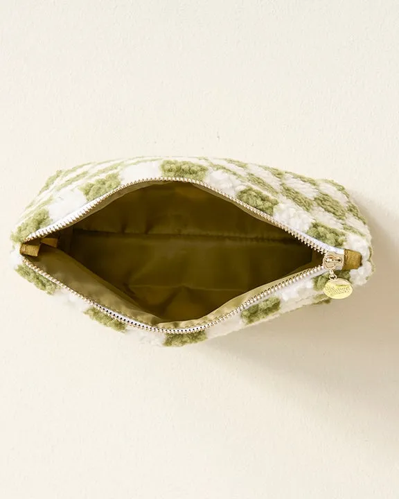 Green Check - Teddy Pouch - The Darling Effect sold by Printfresh product image thumbnail 2