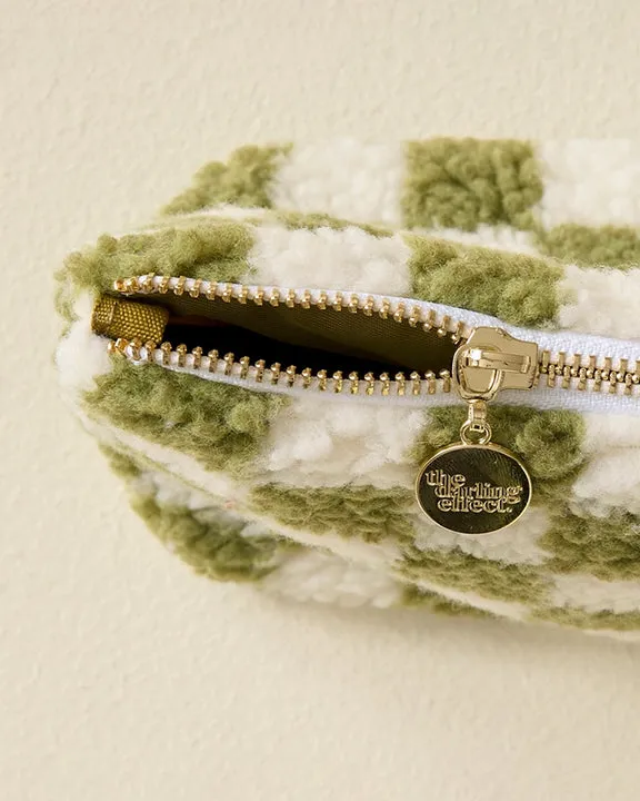 Green Check - Teddy Pouch - The Darling Effect sold by Printfresh product image thumbnail 5