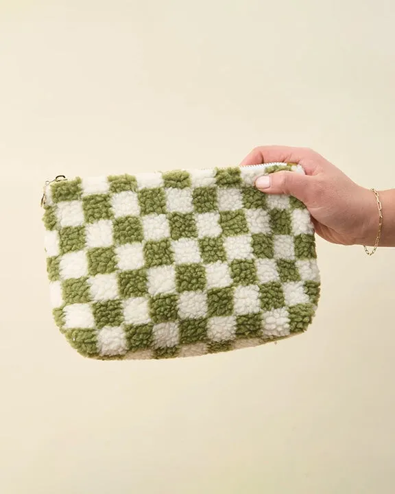 Green Check - Teddy Pouch - The Darling Effect sold by Printfresh product image thumbnail 4