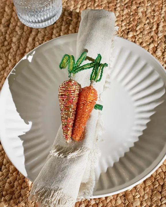 Orange Combo - Carrot Napkin Ring - Primitives by Kathy sold by Printfresh