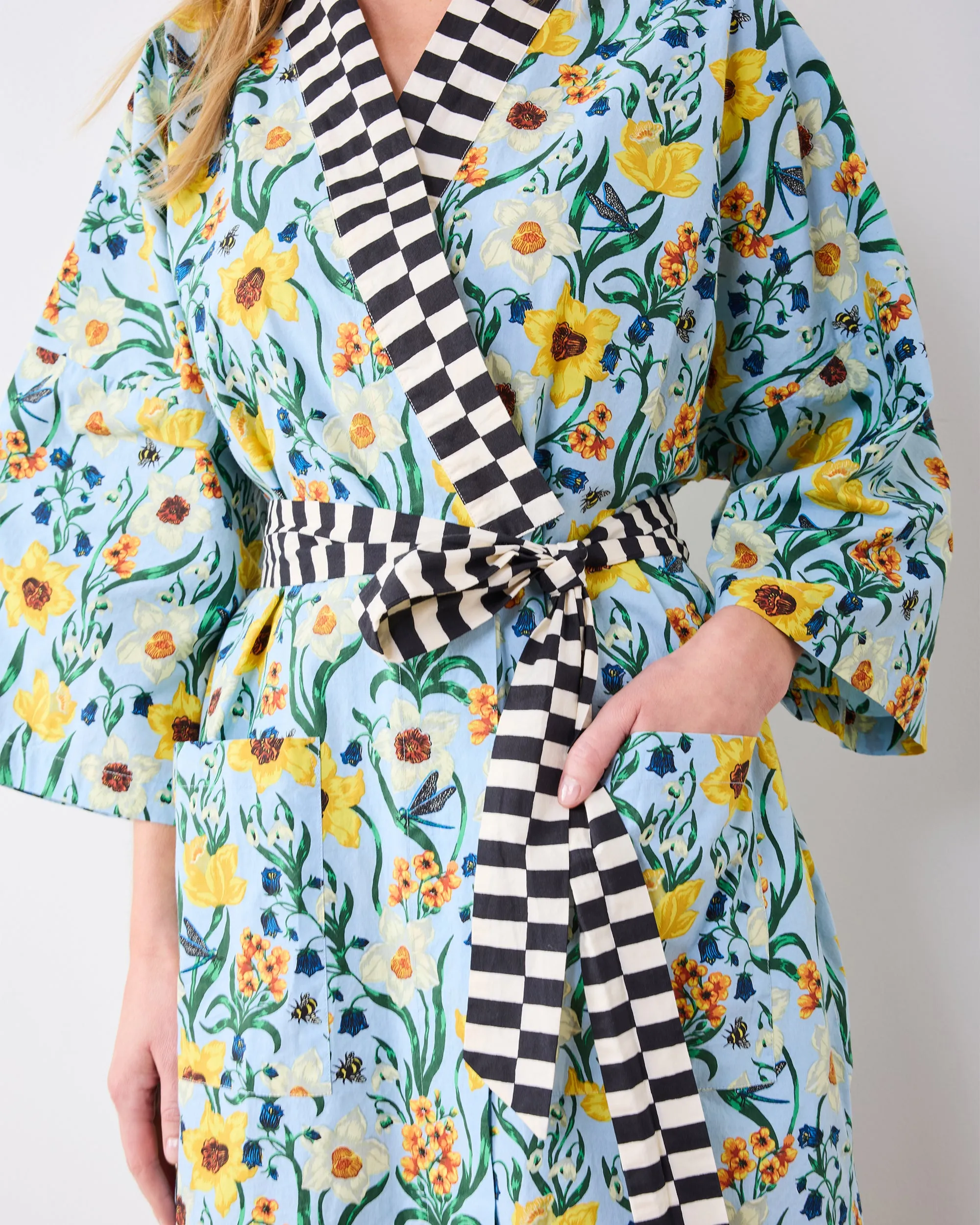Dreamy Daffodil - Long Robe - Moonwater sold by Printfresh product image thumbnail 4