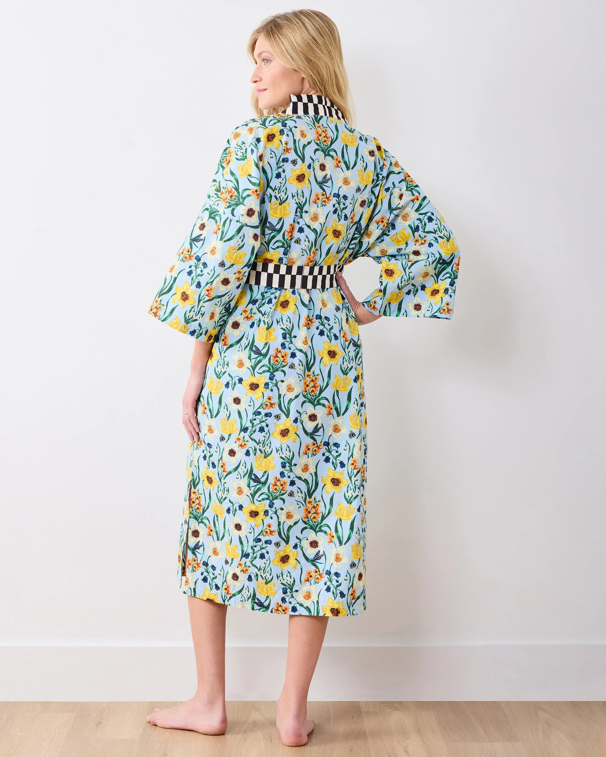 Dreamy Daffodil - Long Robe - Moonwater sold by Printfresh product image thumbnail 5