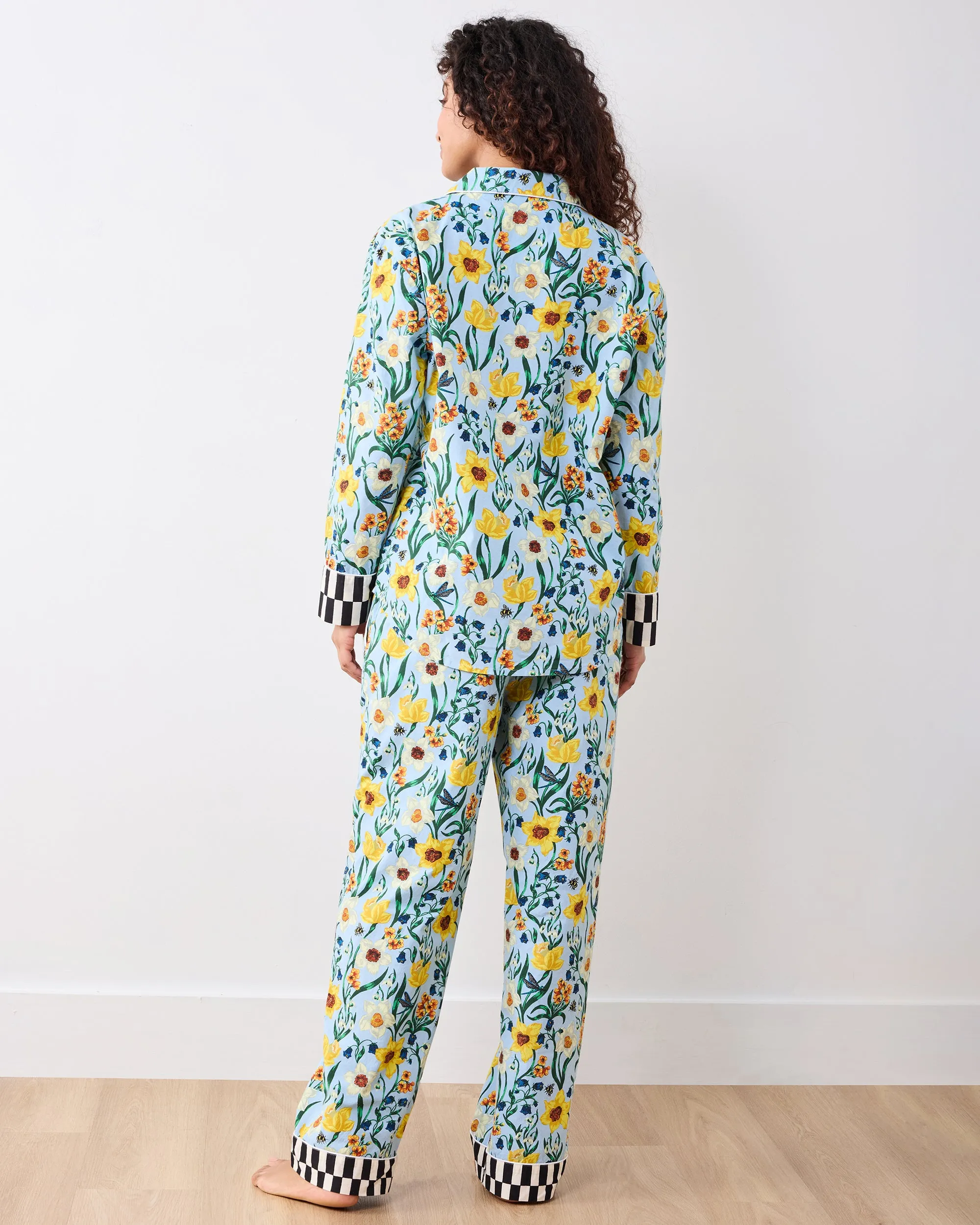 Dreamy Daffodil - Long PJ Set - Moonwater sold by Printfresh product image thumbnail 4