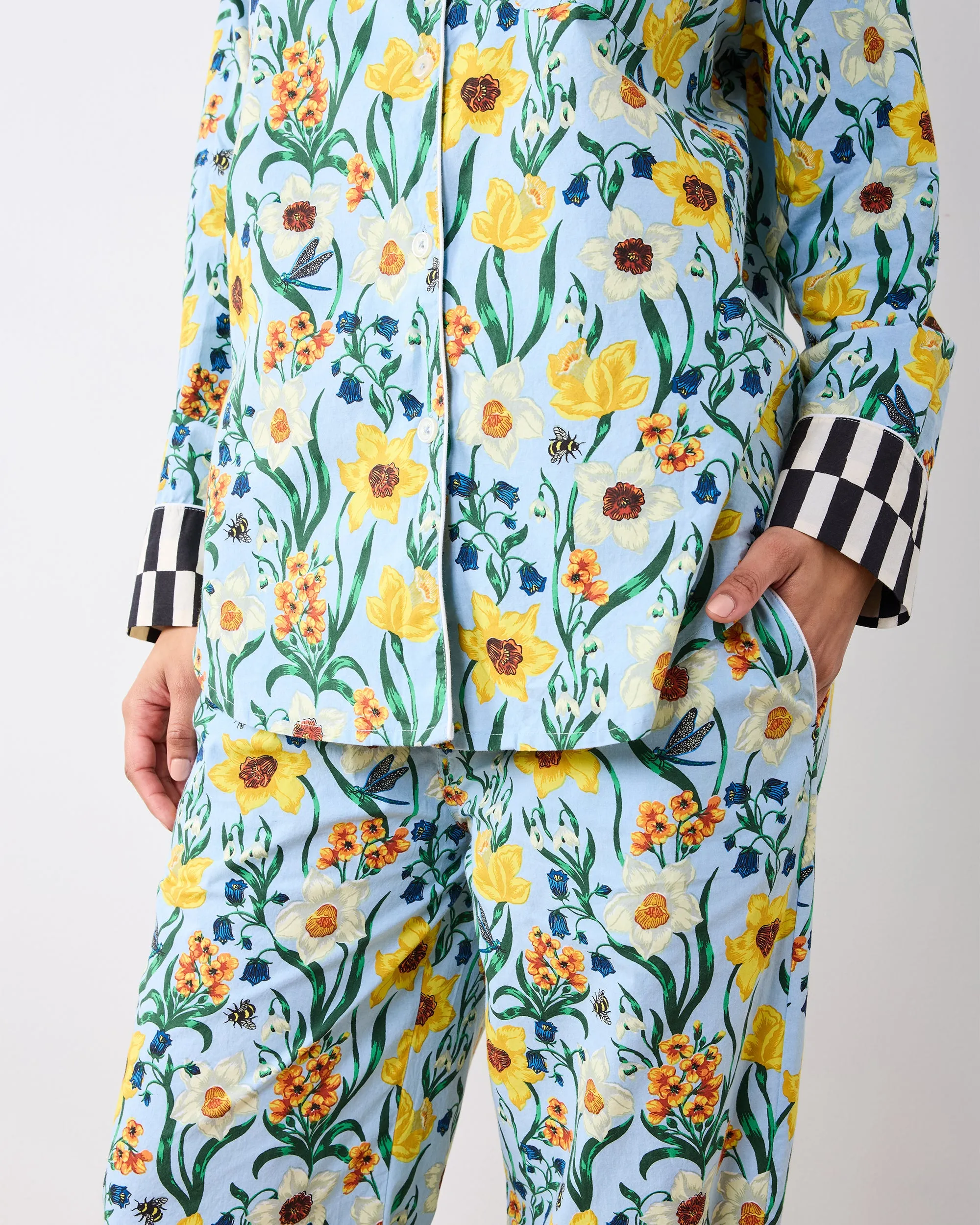 Dreamy Daffodil - Long PJ Set - Moonwater sold by Printfresh product image thumbnail 3
