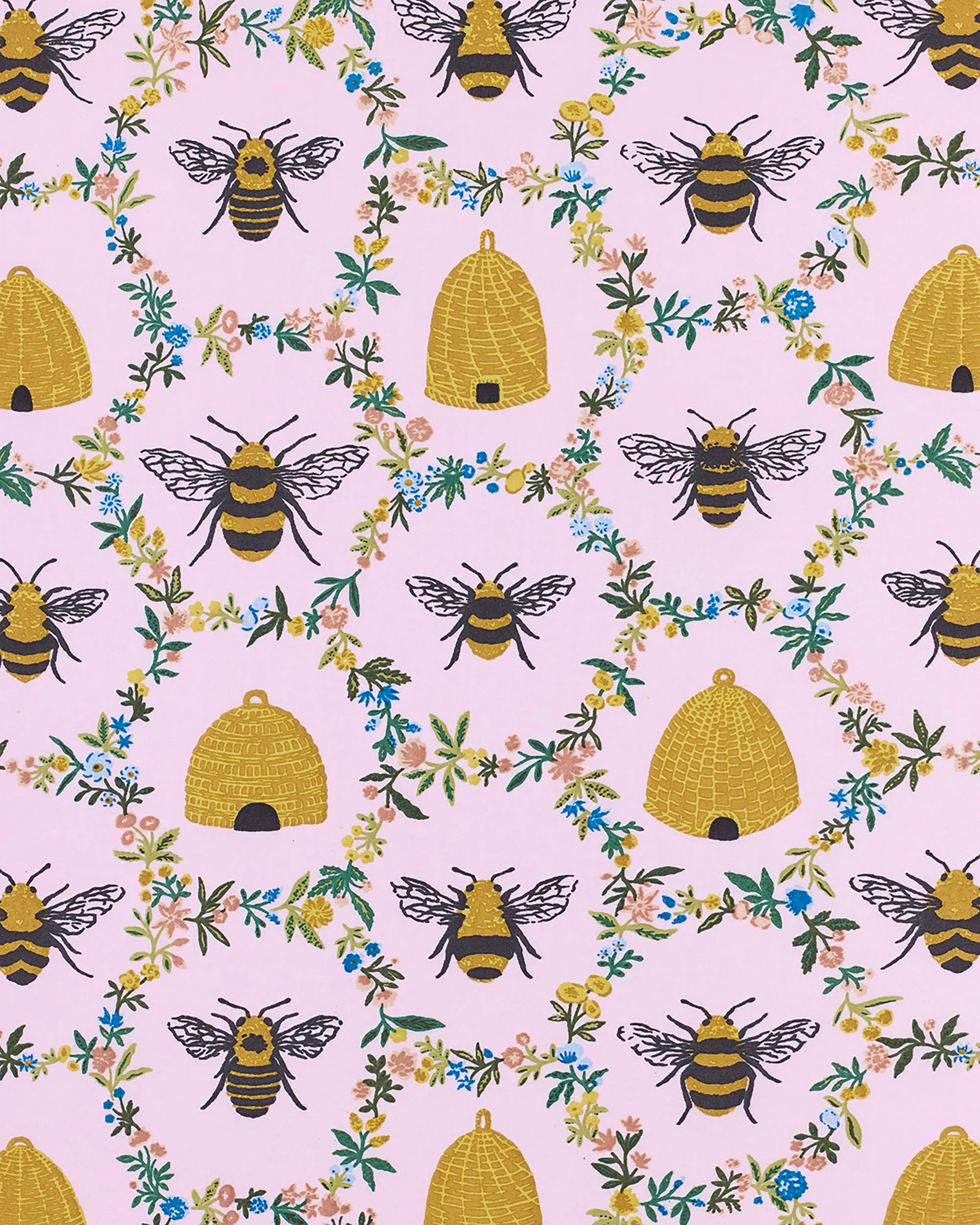 Sweet Bee - Three's Best Pouch Set - Pink Petal sold by Printfresh product image thumbnail 5