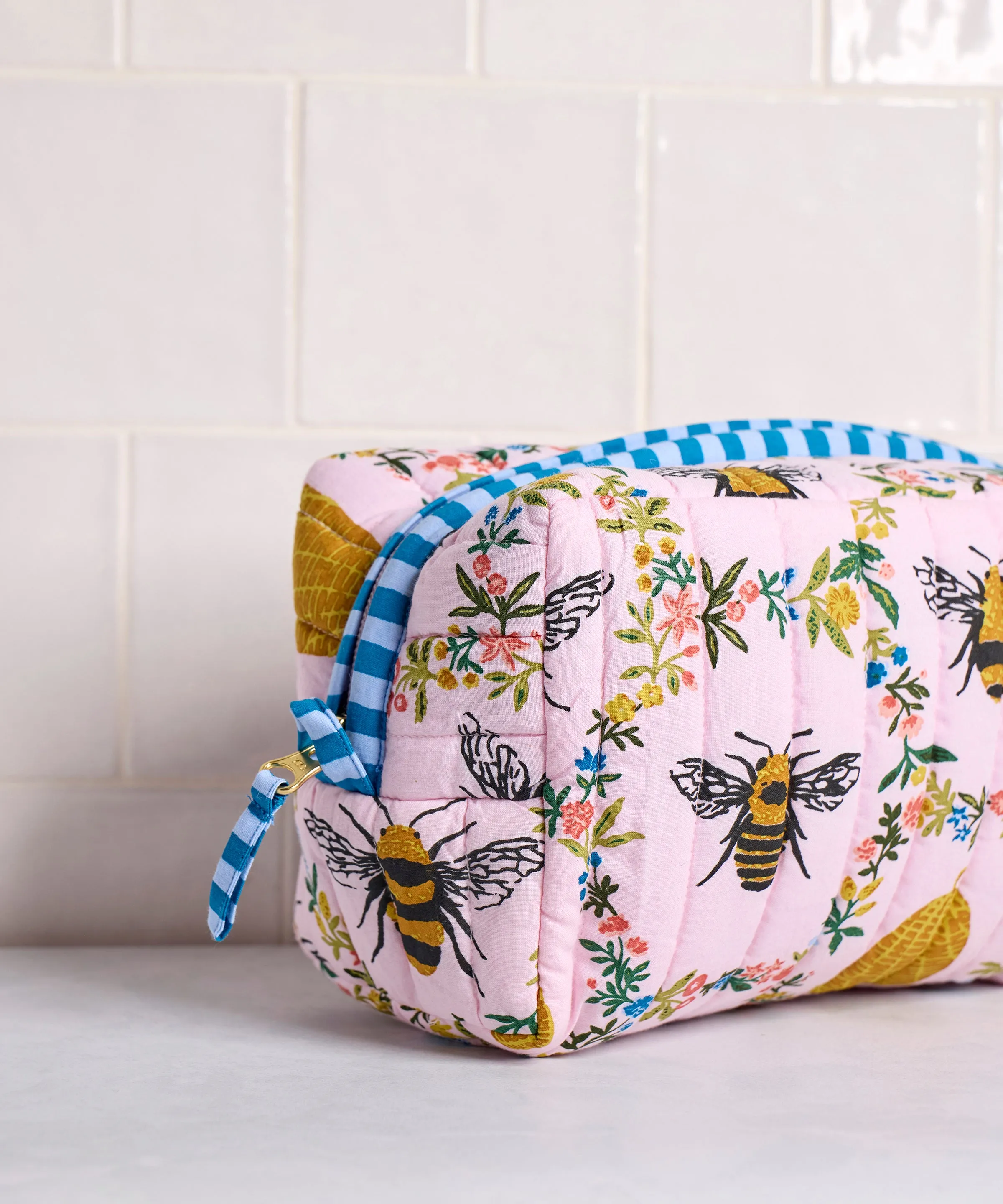 Sweet Bee - Three's Best Pouch Set - Pink Petal sold by Printfresh product image thumbnail 4