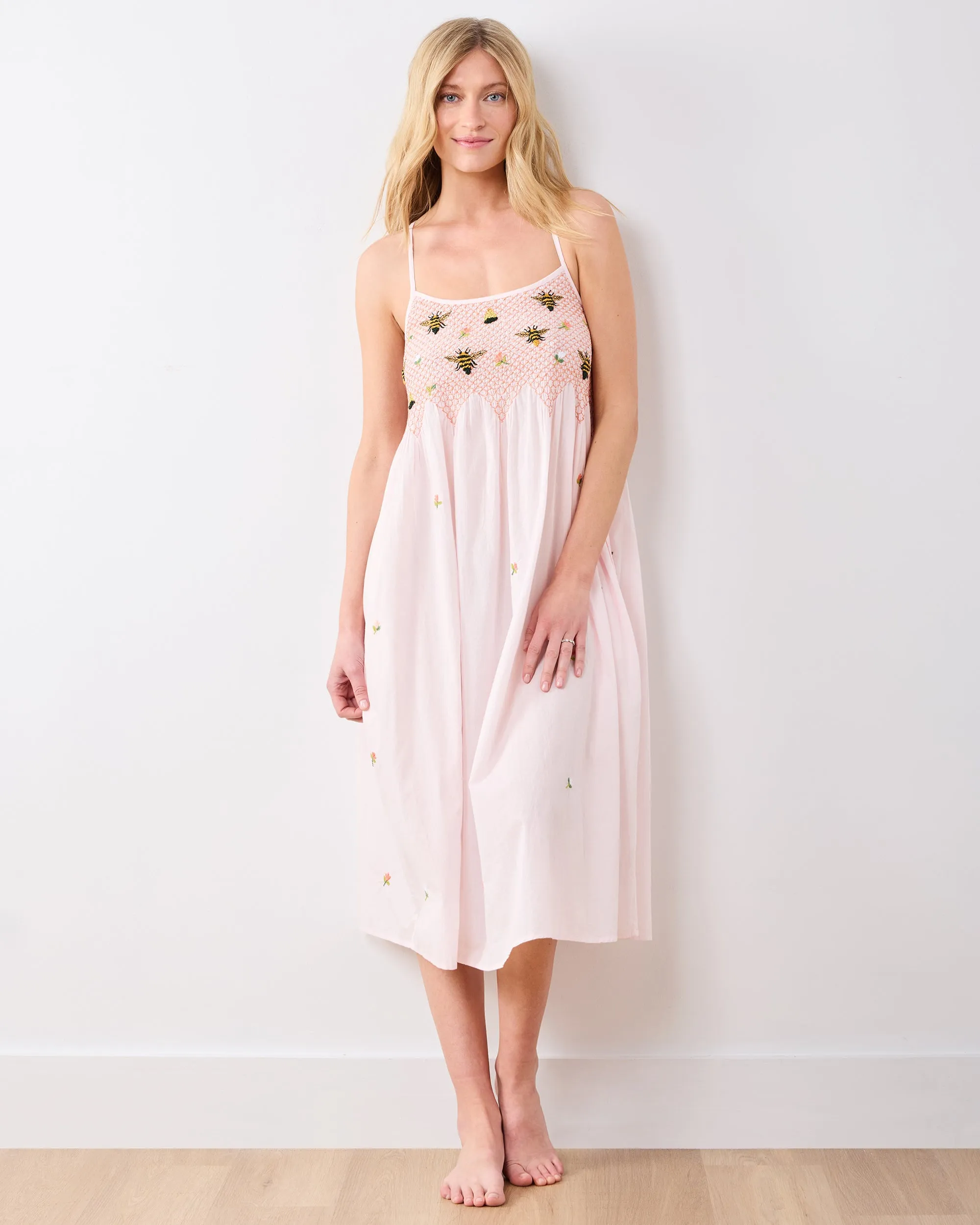 Sweet Bee - Naya Nightie - Pink Petal sold by Printfresh product image thumbnail 2