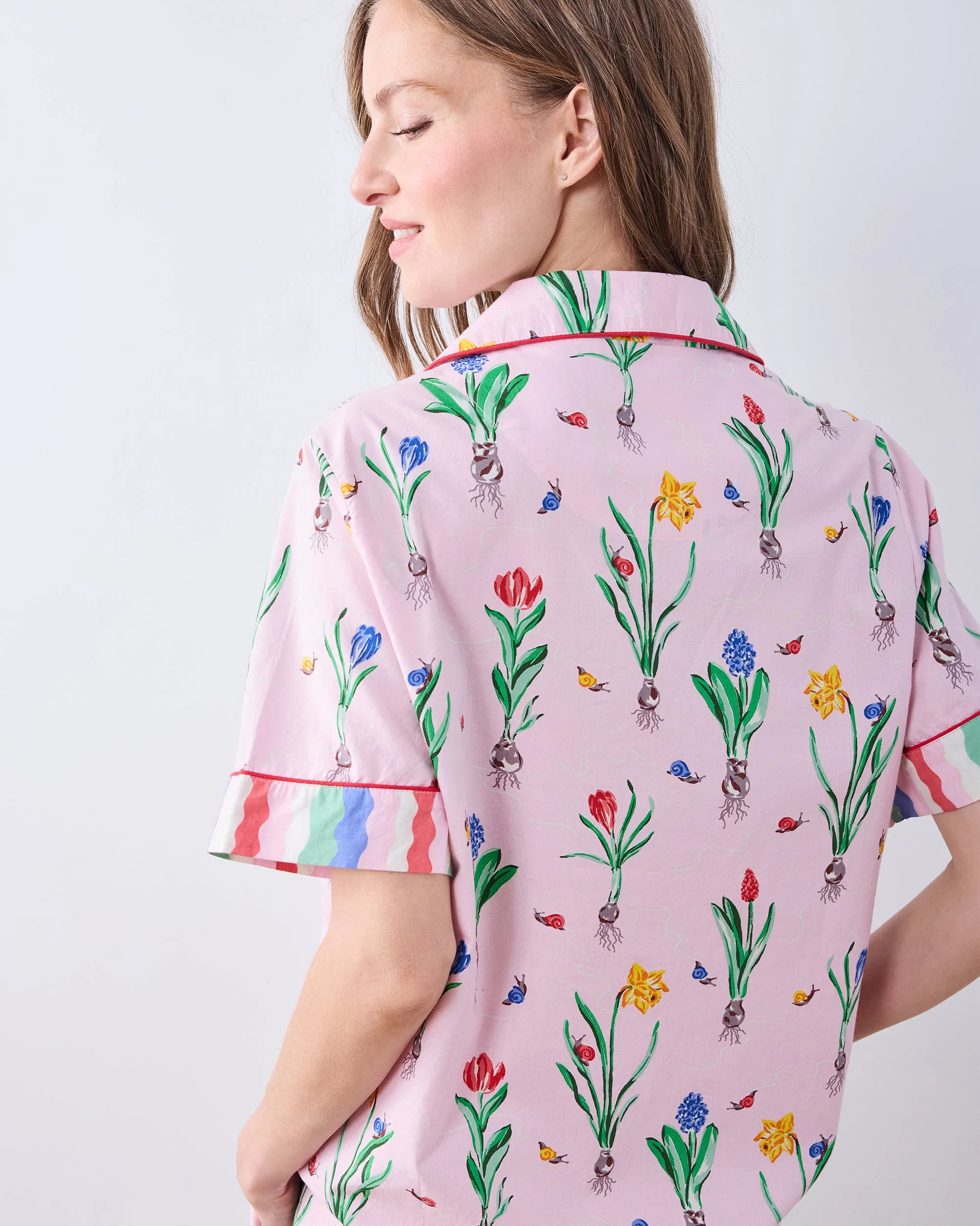 Tulip Trail - Short PJ Set - Blush sold by Printfresh product image thumbnail 5