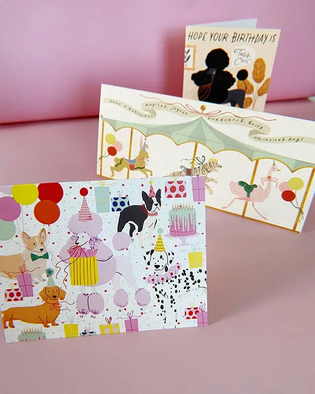 Multi - Carosel Birthday Card - Olive & Company sold by Printfresh product image thumbnail 2