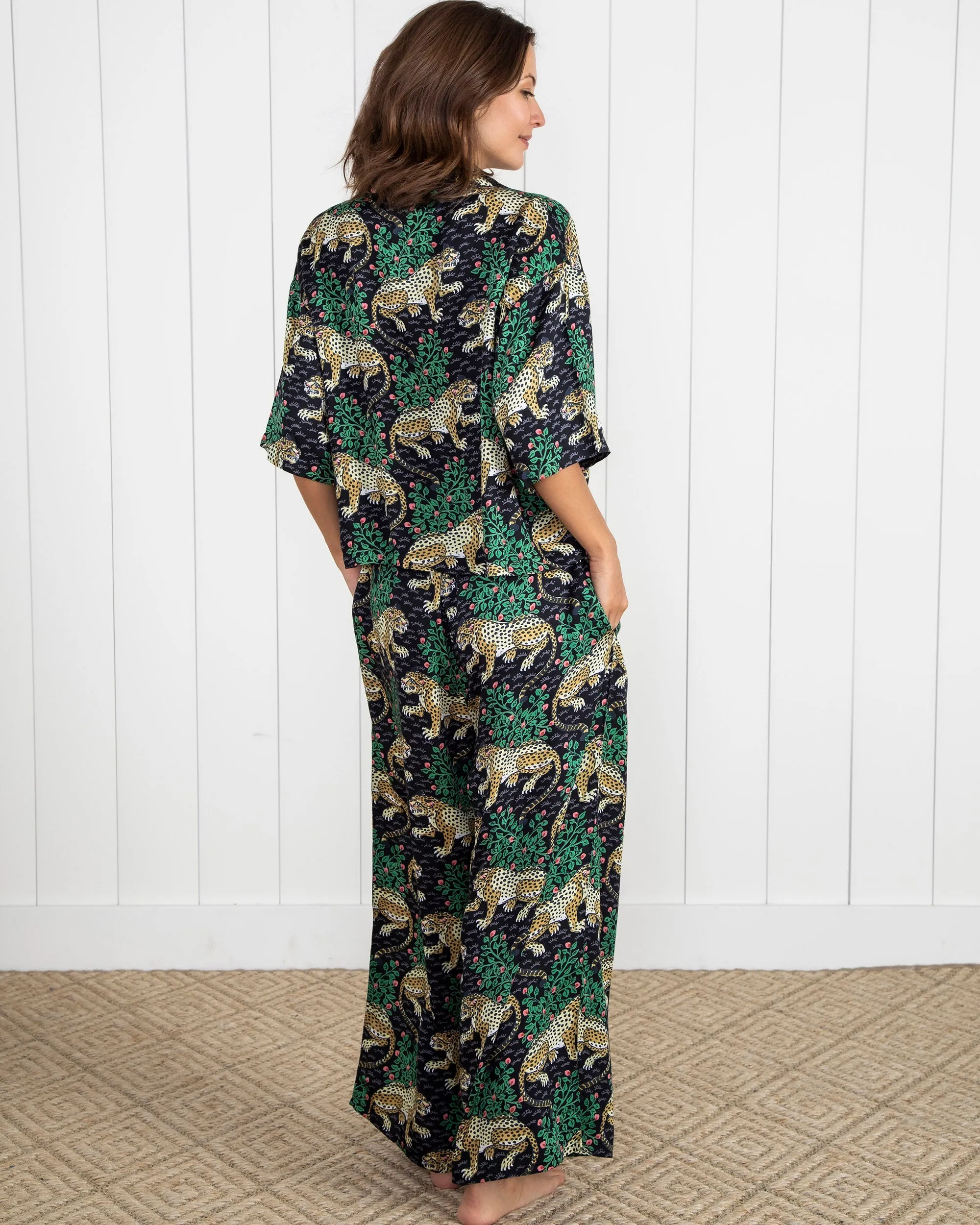 Bagheera - Tall Eco Satin Wildest Dreams Set - Ink sold by Printfresh product image thumbnail 4