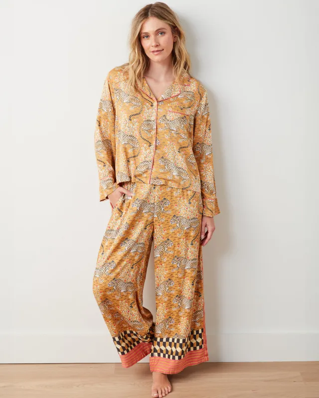 Bagheera - Tall Eco Satin Rittenhouse Set - Tobacco made by Printfresh