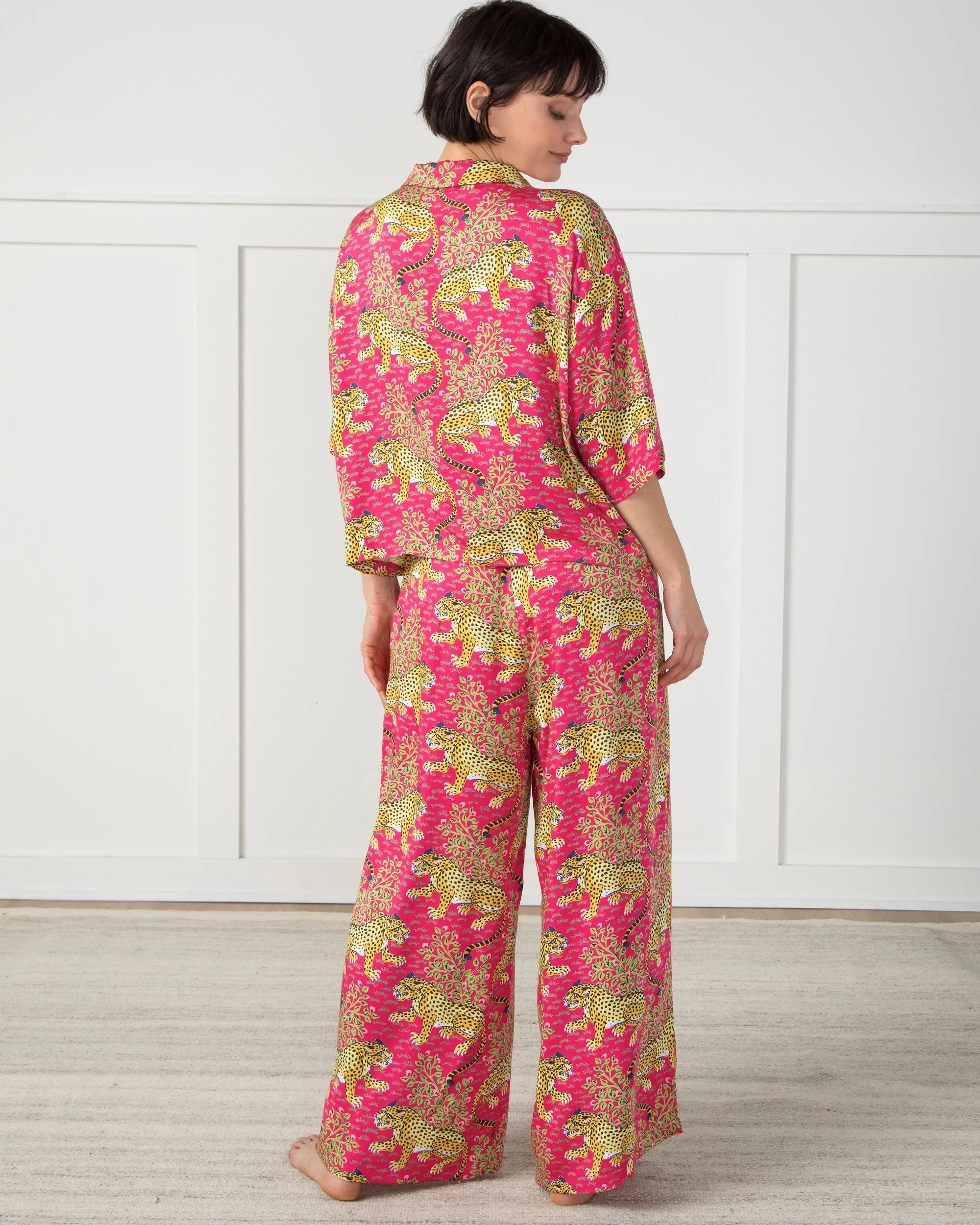 Bagheera - Petite Eco Satin Wildest Dreams Set - Hot Pink sold by Printfresh product image thumbnail 4