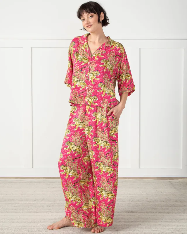Bagheera - Petite Eco Satin Wildest Dreams Set - Hot Pink made by Printfresh
