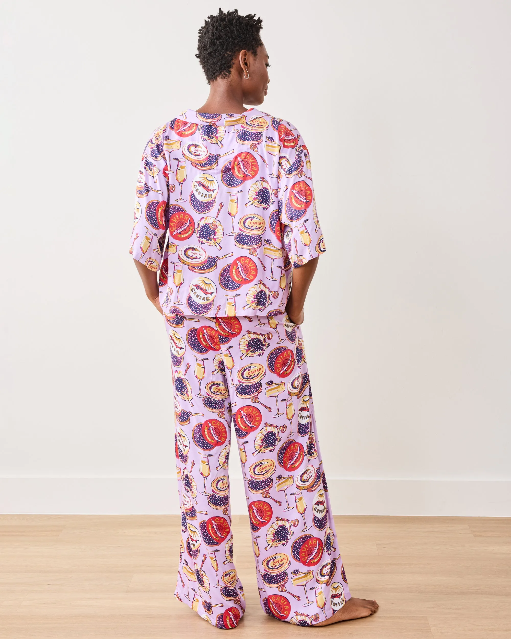 Champagne & Caviar - Petite Eco Satin Wildest Dreams Set - Lavender Spritz sold by Printfresh product image thumbnail 4