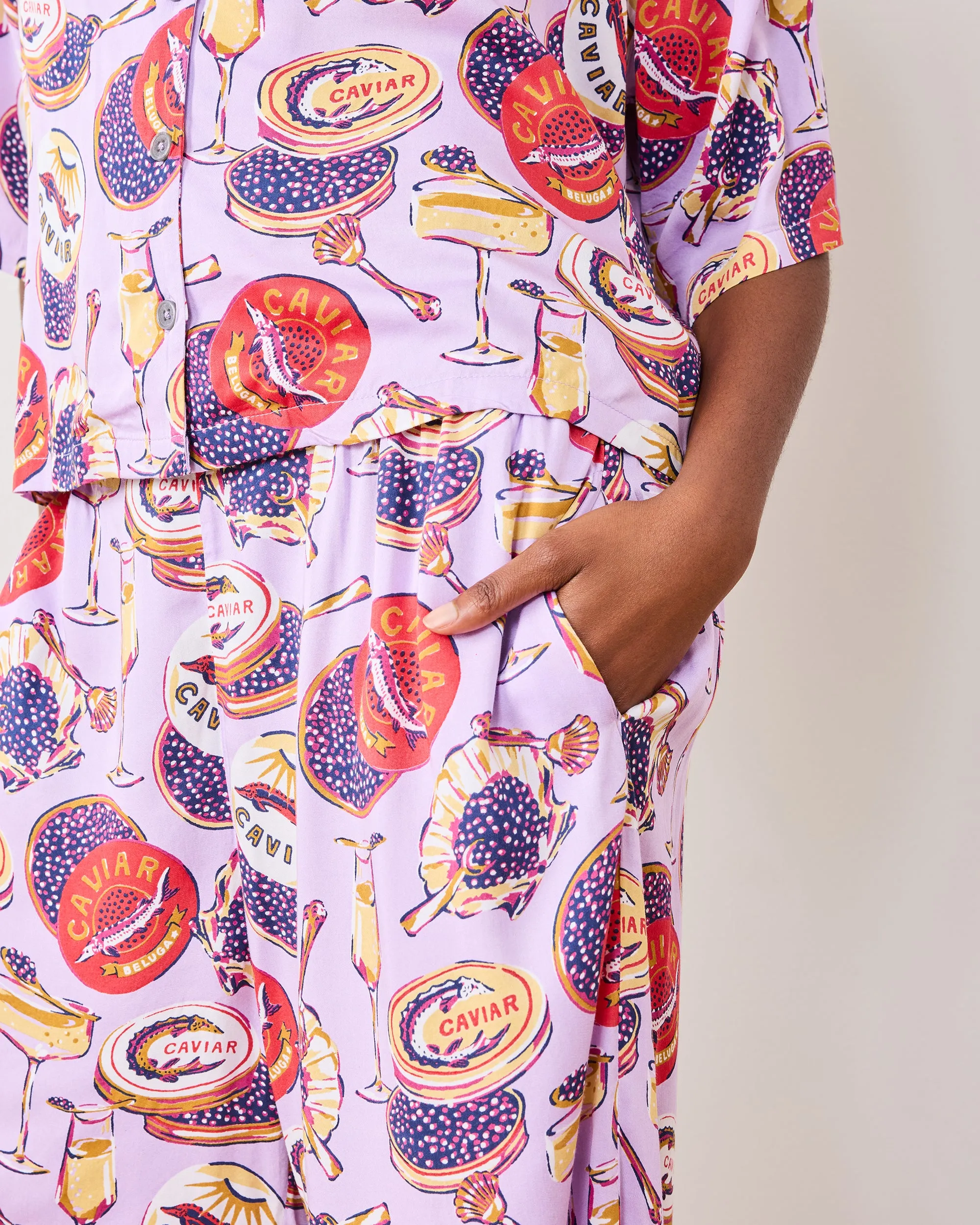 Champagne & Caviar - Tall Eco Satin Wildest Dreams Set - Lavender Spritz sold by Printfresh product image thumbnail 5