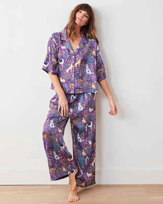 Must Love Dogs - Tall Eco Satin Wildest Dreams Set - Amethyst sold by Printfresh
