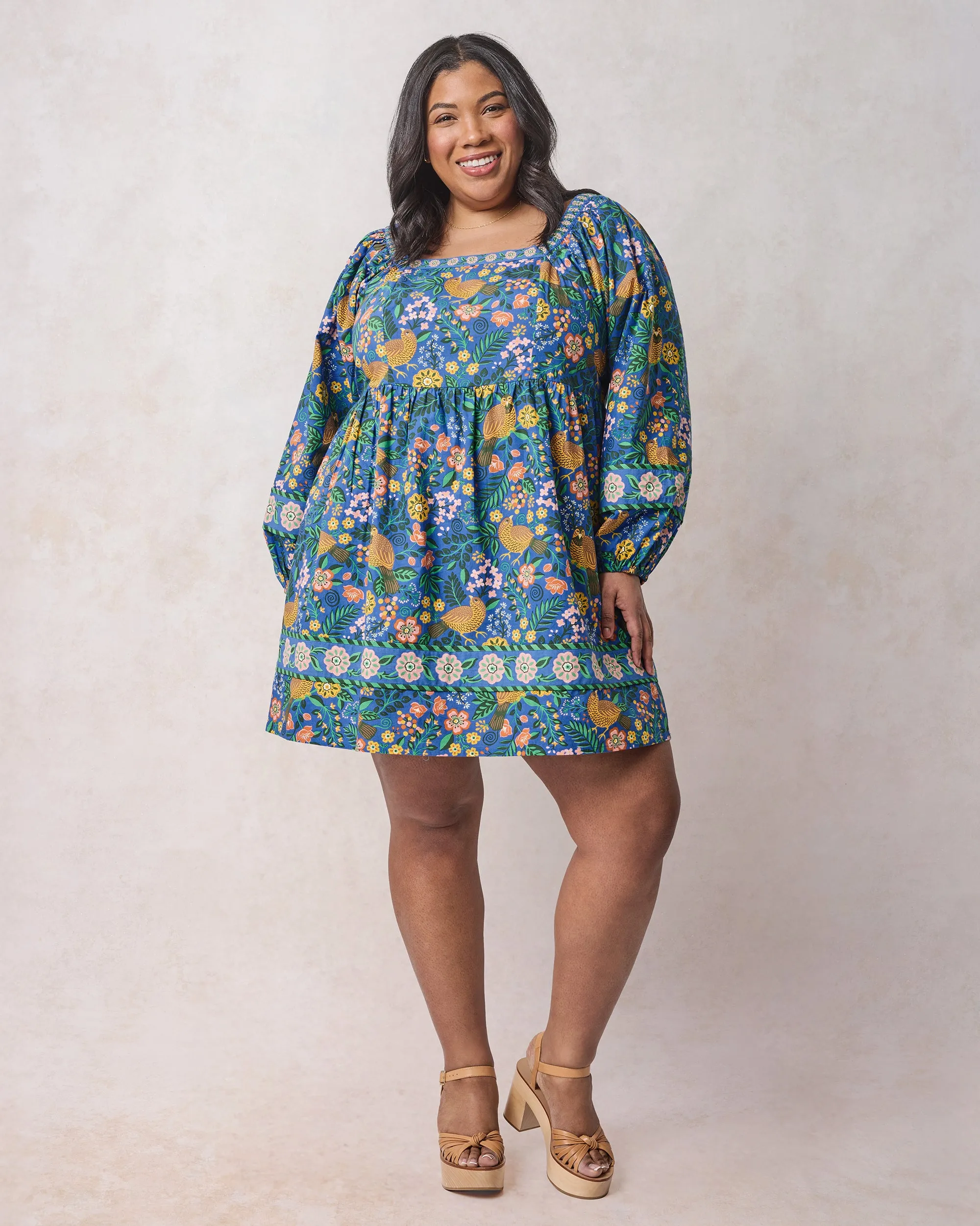 Willow Wren - Maria Dress - Oasis sold by Printfresh product image thumbnail 2