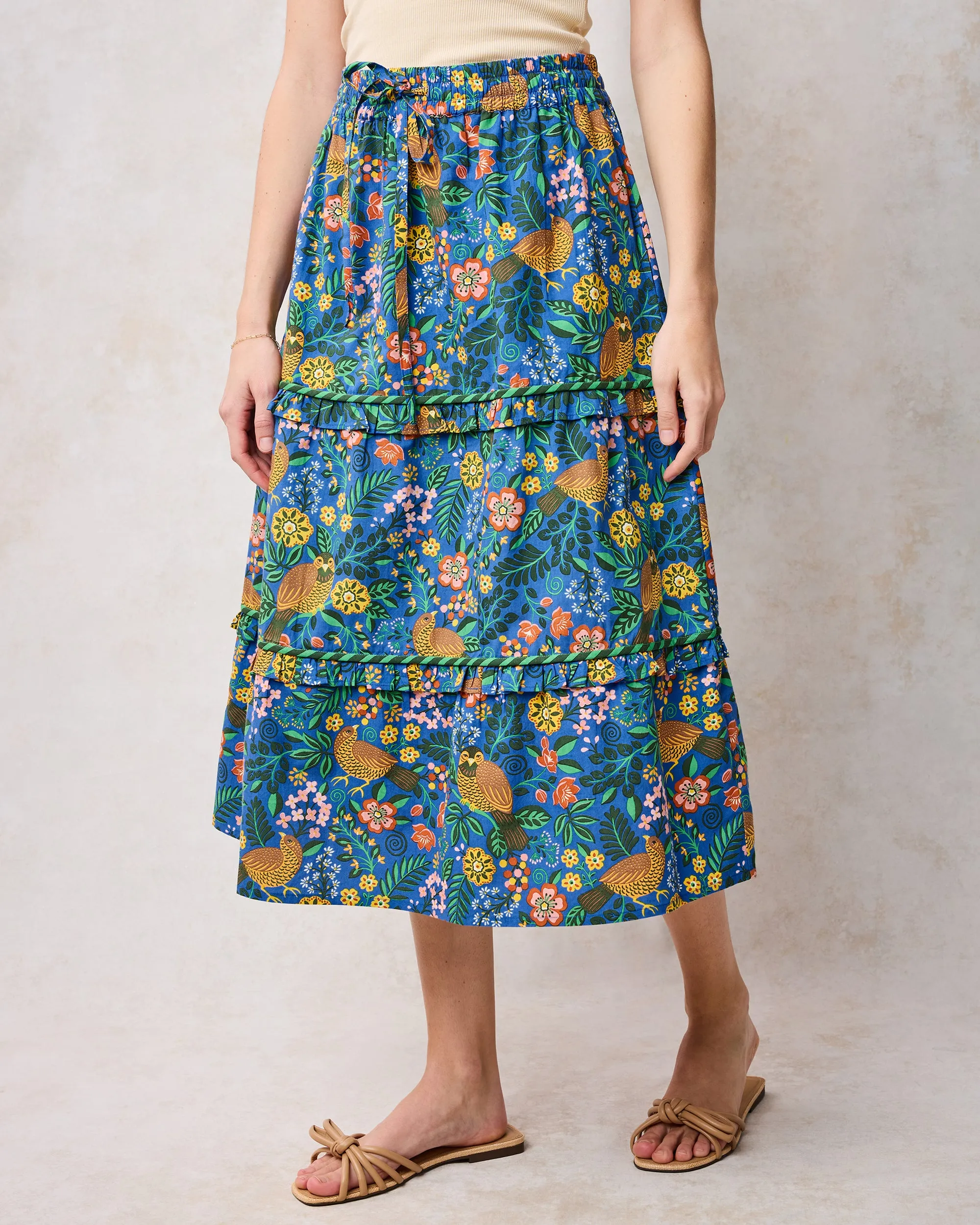 Willow Wren - Katie Blouse & Now or Later Skirt Bundle - Oasis sold by Printfresh product image thumbnail 5