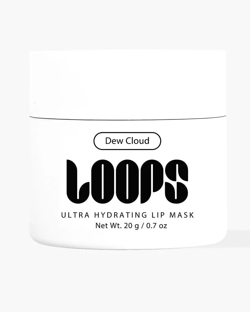 White - Loops Dew Cloud Lip Mask - Loops sold by Printfresh