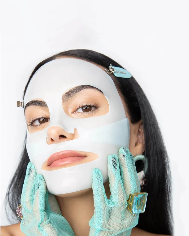 Teal - Loops Clean Slate Face Mask - Loops sold by Printfresh product image thumbnail 3