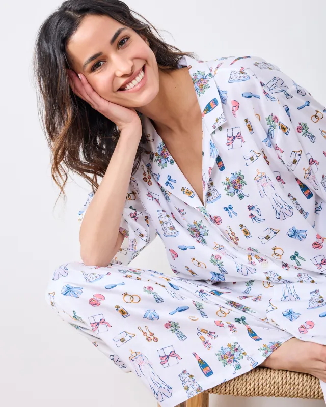 Big Day Bliss - Petite Eco Satin Wildest Dreams Set - Coastal Cloud made by Printfresh