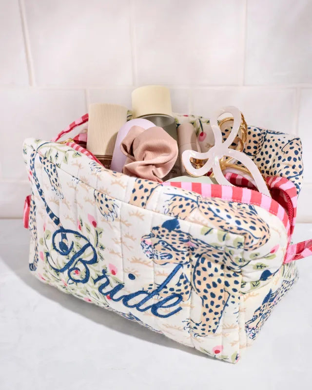 Bagheera - Quilted Bride Pouch - Wedding Cake made by Printfresh