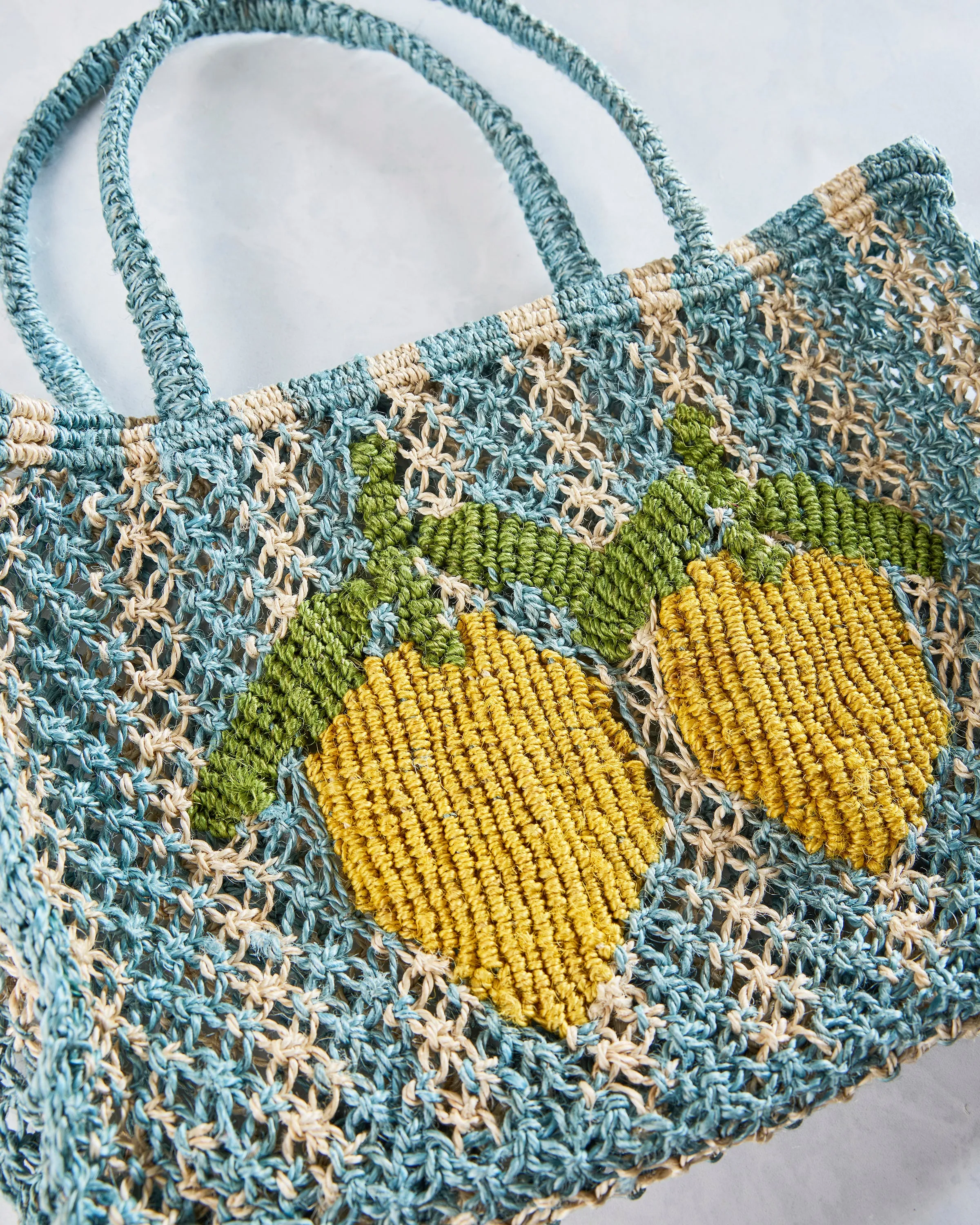The Jacksons - Tracy Stripe Lemons Bag - Multi sold by Printfresh product image thumbnail 3