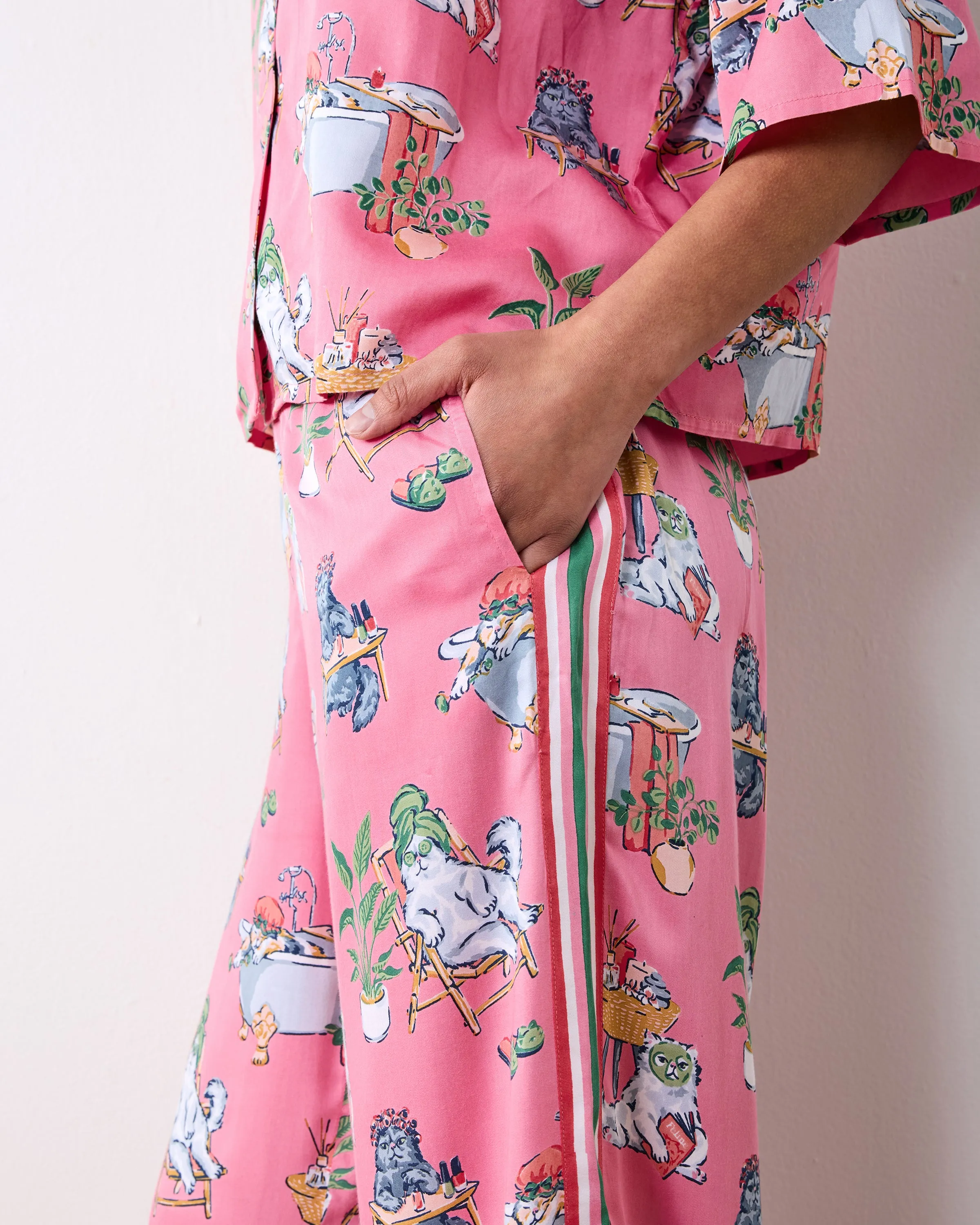 Spa Day - Tall Eco Satin Wildest Dreams Set - Pink Polish sold by Printfresh product image thumbnail 4