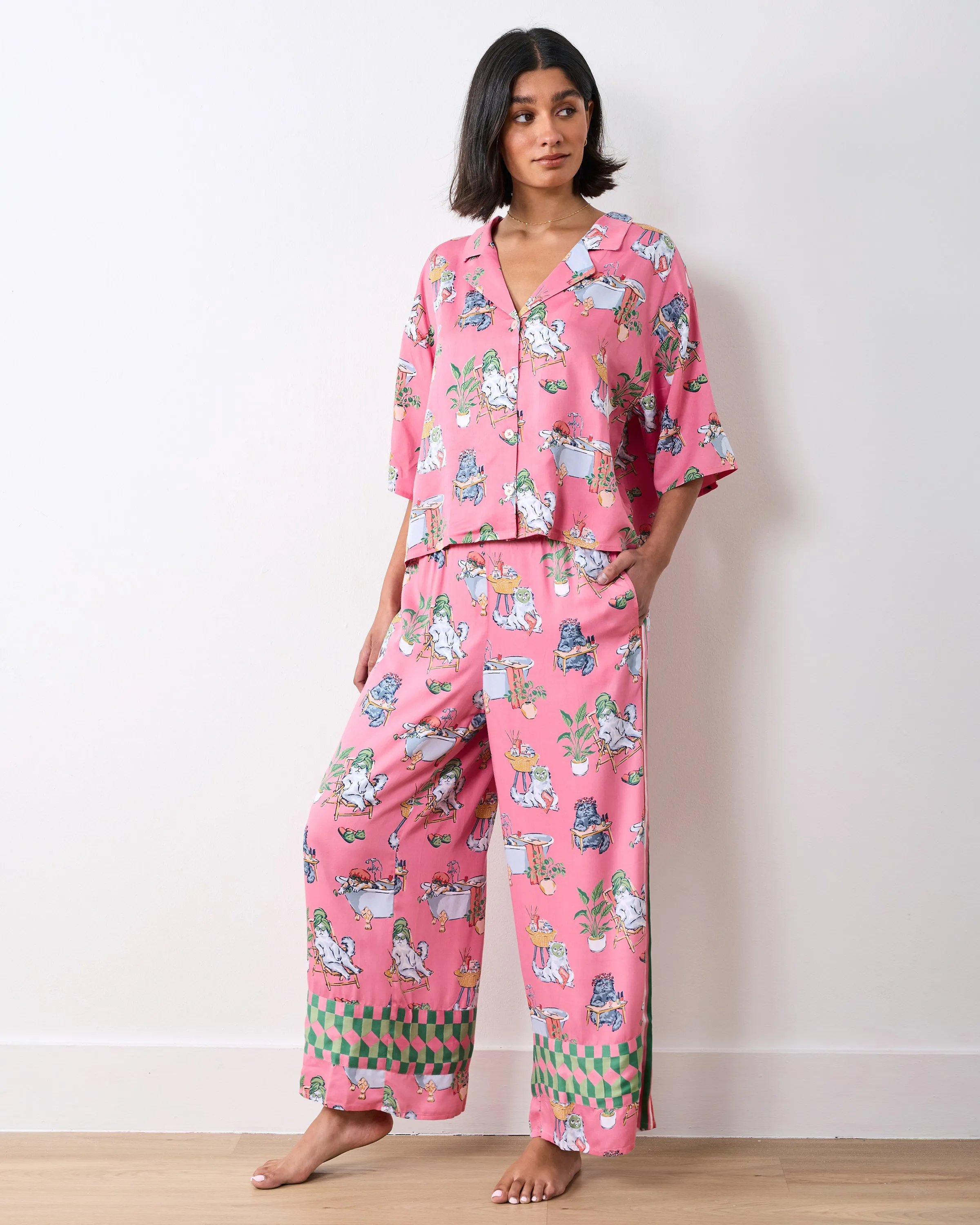 Spa Day - Tall Eco Satin Wildest Dreams Set - Pink Polish sold by Printfresh product image thumbnail 2