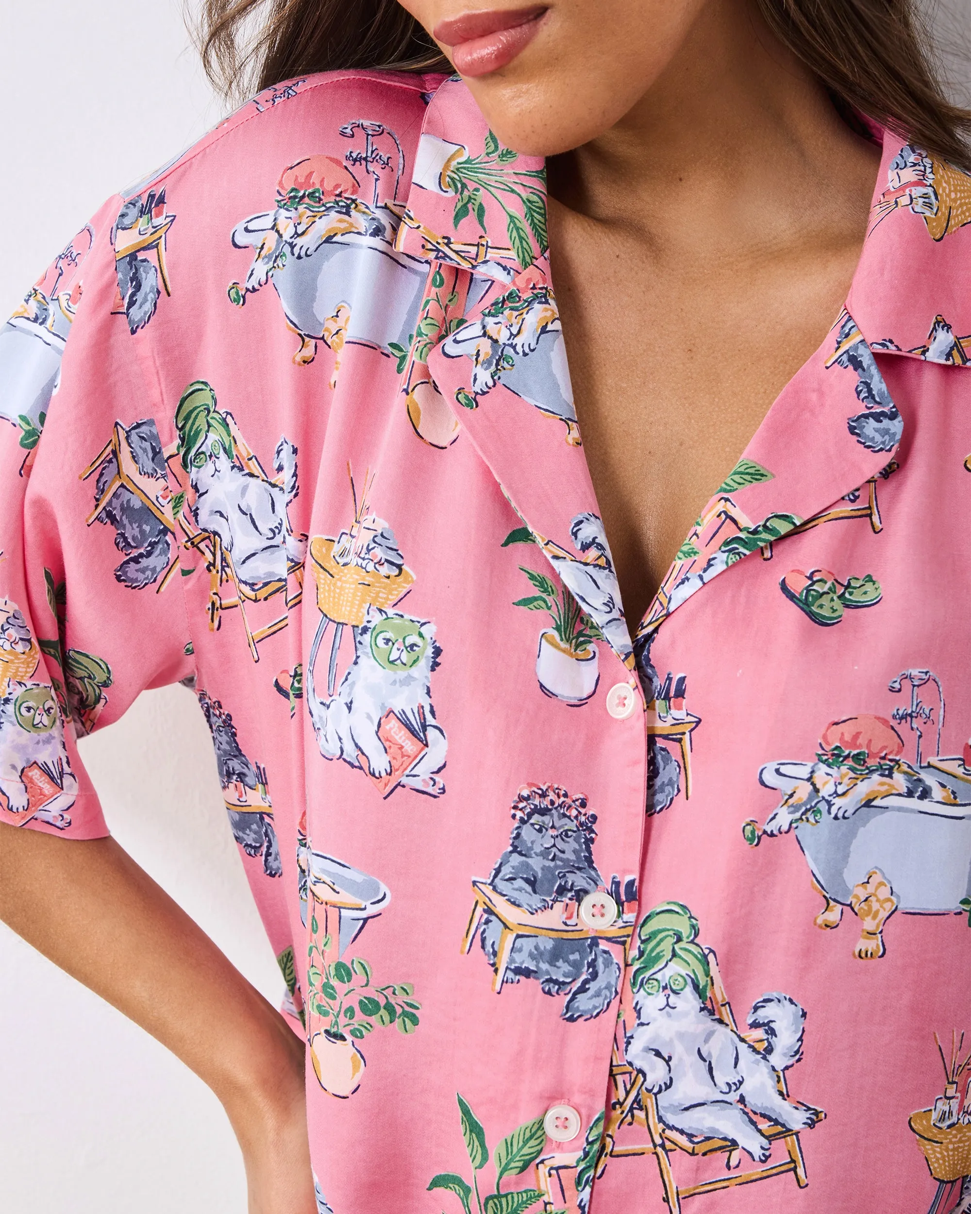 Spa Day - Eco Satin Sweet Dreams Set - Pink Polish sold by Printfresh product image thumbnail 4