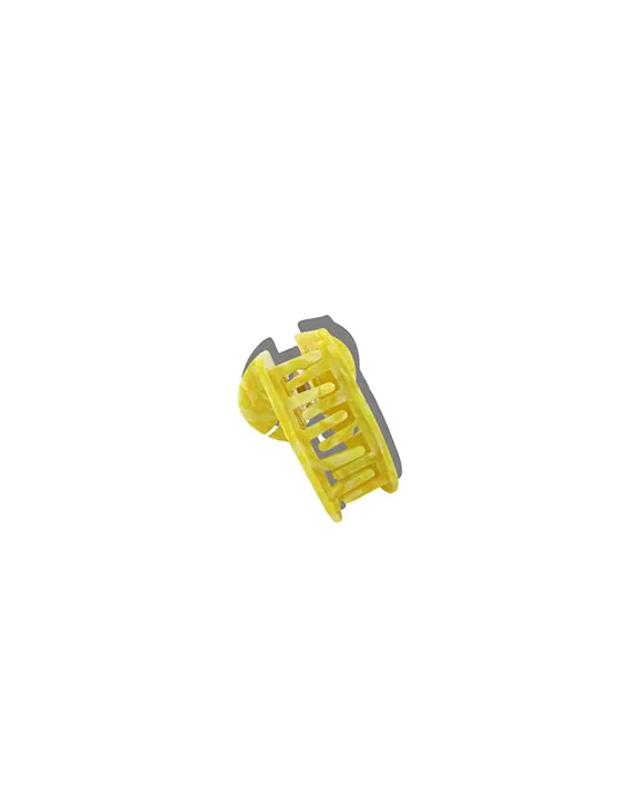 Yellow - Hand Painted Tennis Lover Claw Hair Clip - Solar Eclipse sold by Printfresh product image thumbnail 3