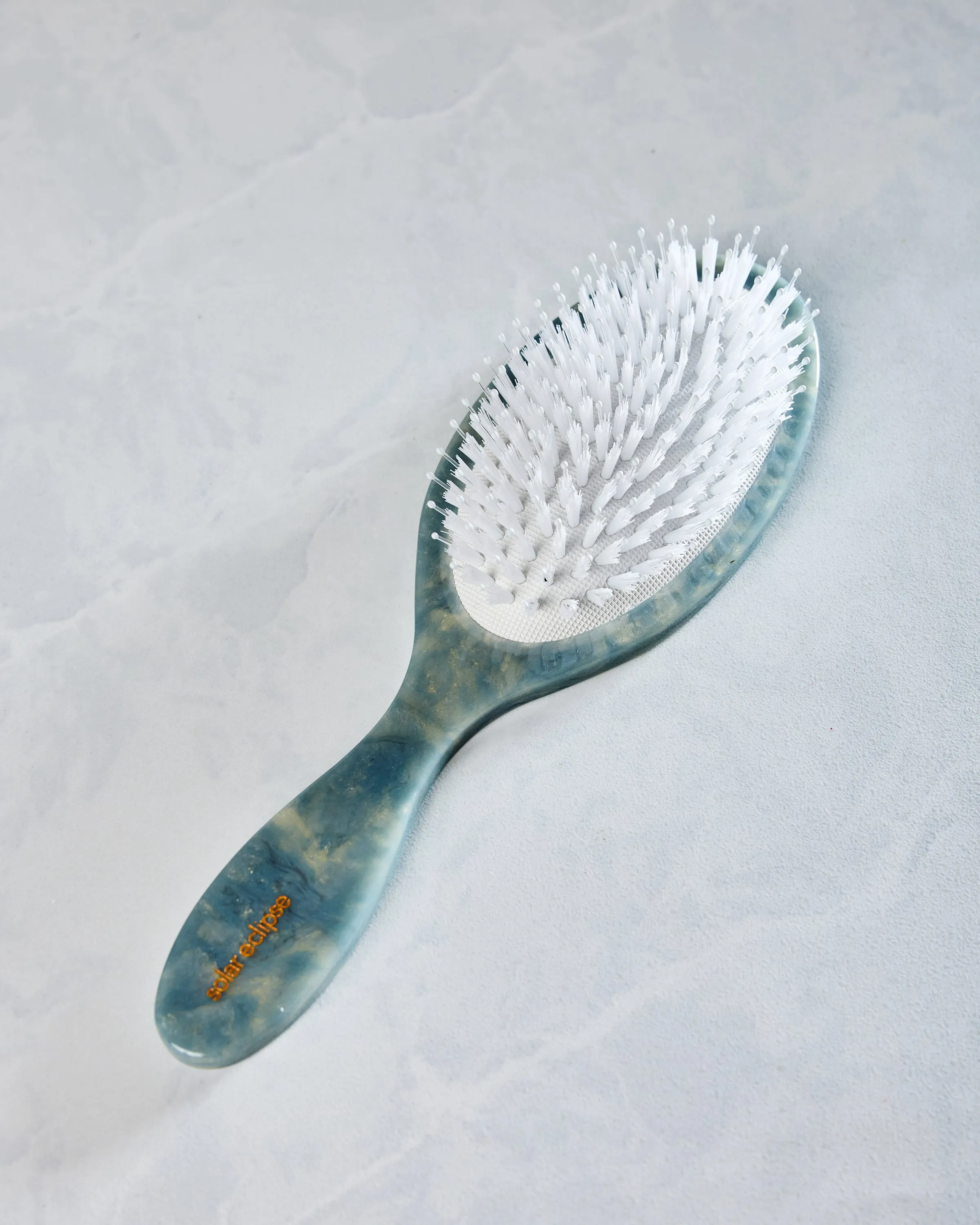 Blue Combo - Hand Painted Horse Amazing Hair Day Brush - Solar Eclipse sold by Printfresh product image thumbnail 5