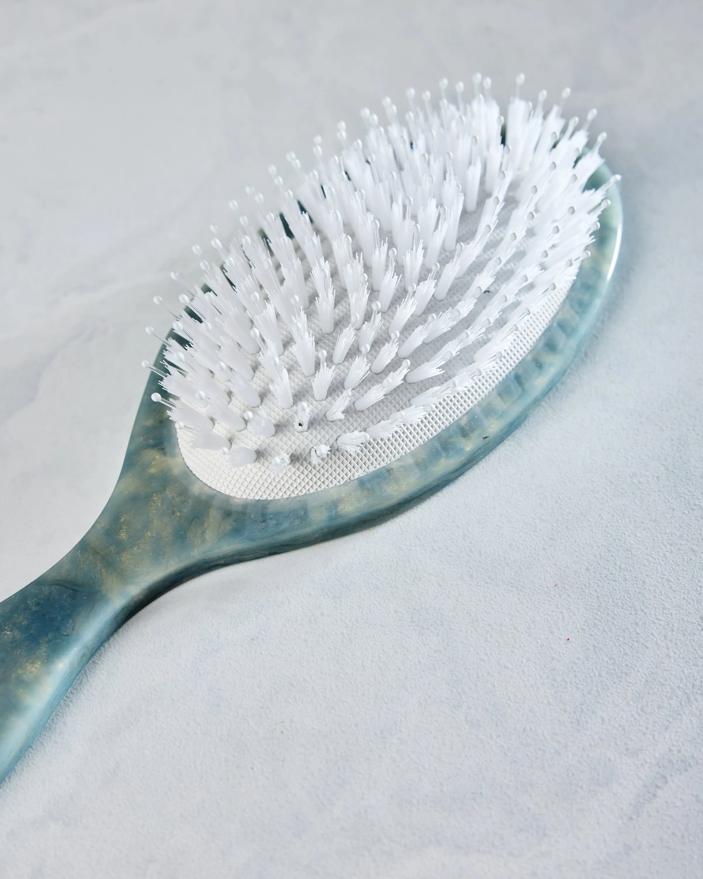 Blue Combo - Hand Painted Horse Amazing Hair Day Brush - Solar Eclipse sold by Printfresh product image thumbnail 3